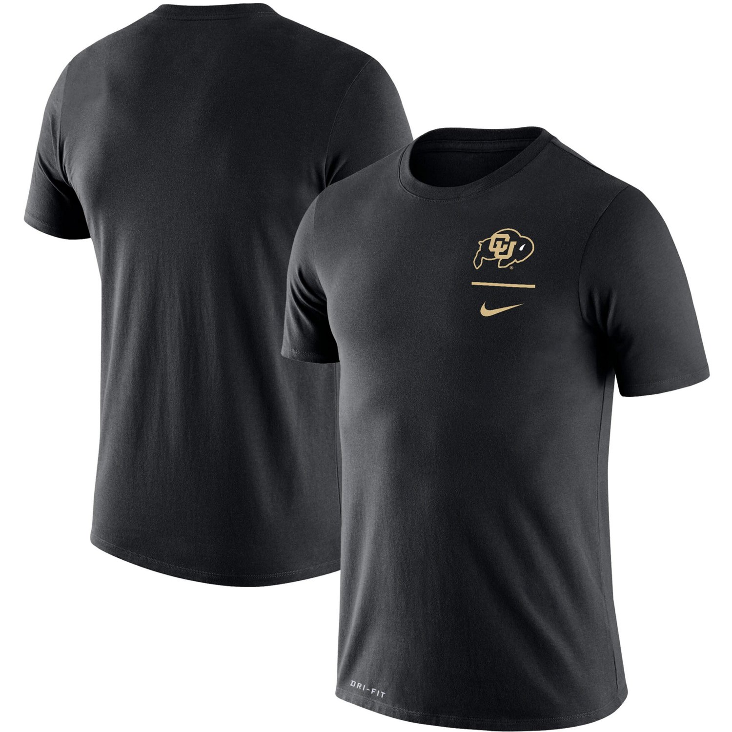 Nike Colorado Buffaloes Logo Stack Legend Performance T-Shirt | Academy