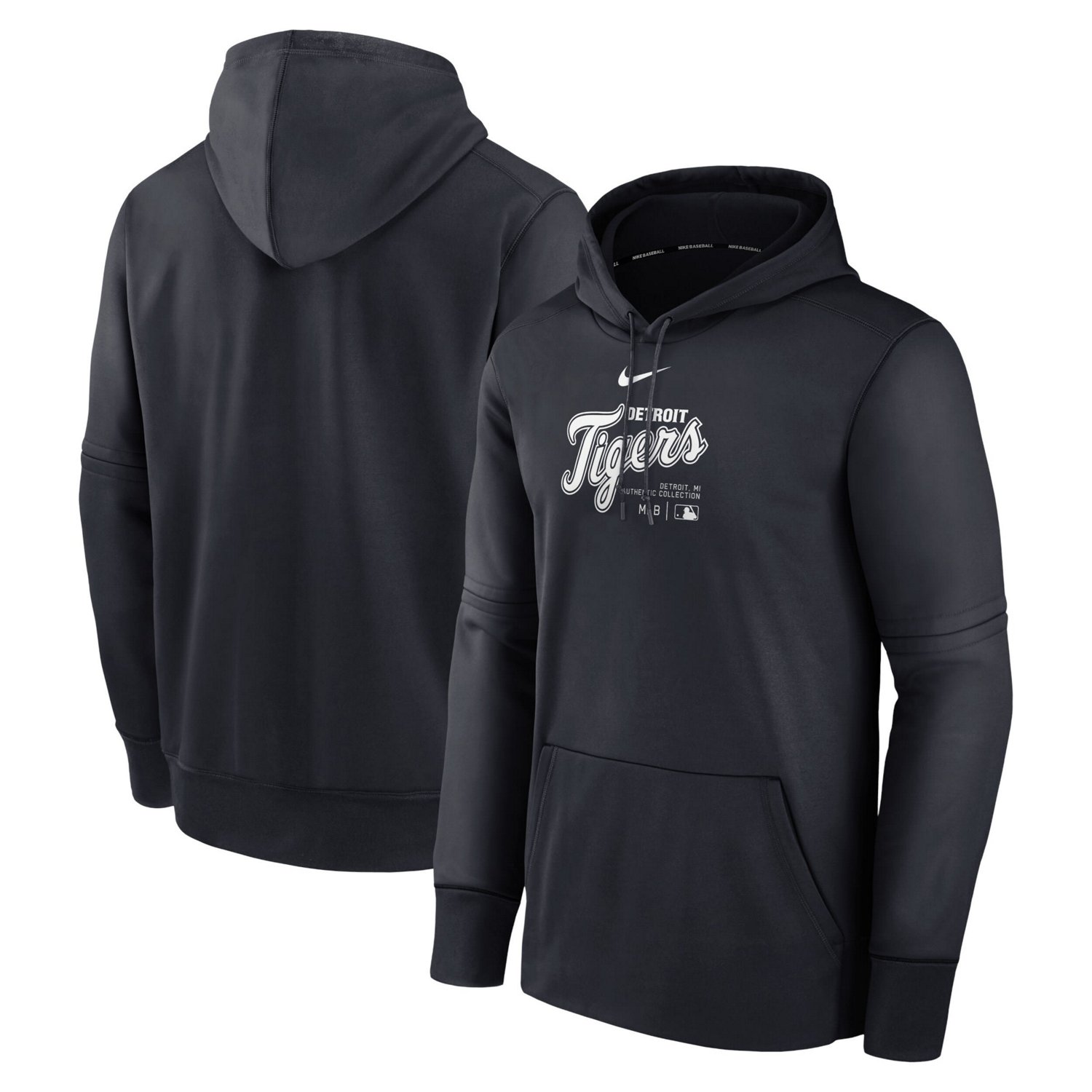 Nike Detroit Tigers Authentic Collection Practice Performance Pullover ...