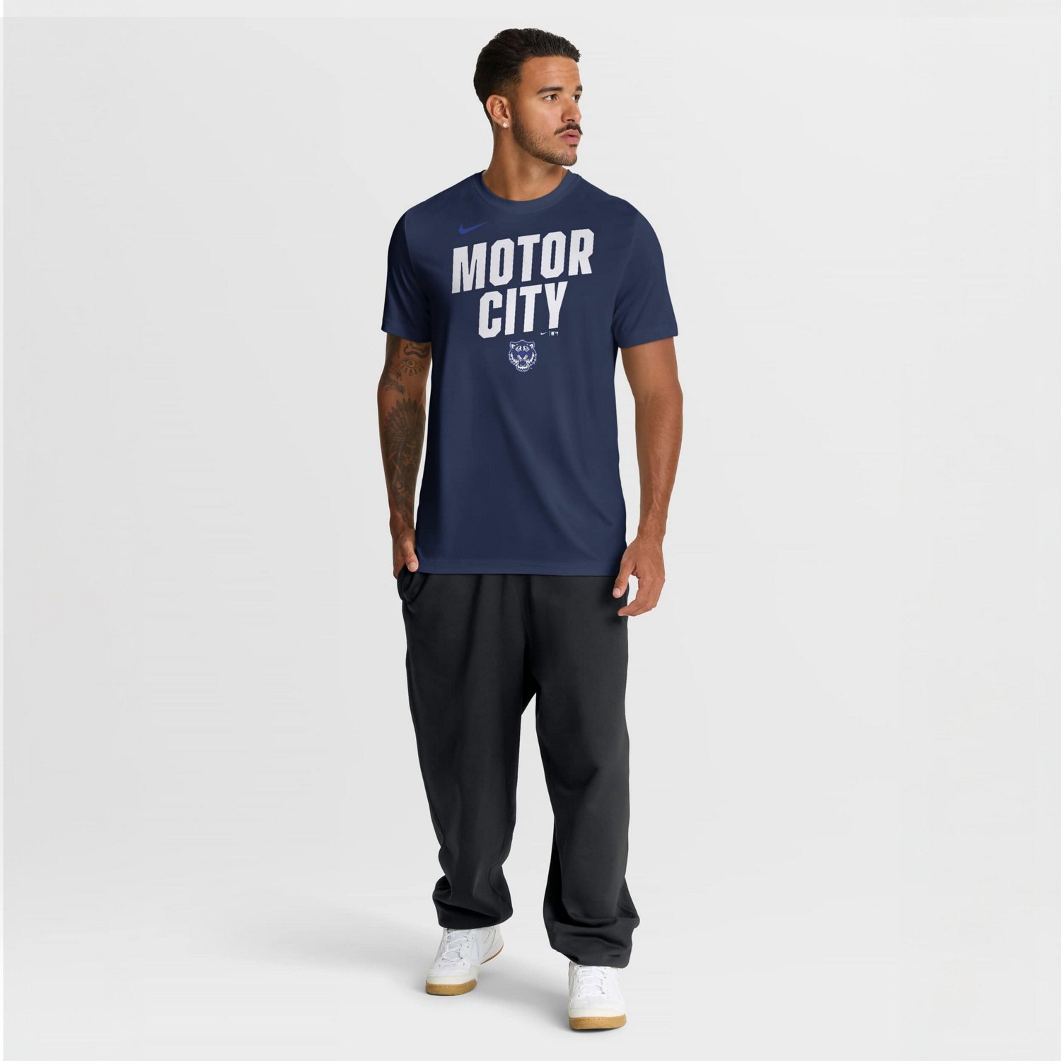Nike Detroit Tigers City Connect Team Phrase Script Dri-FIT T-Shirt ...