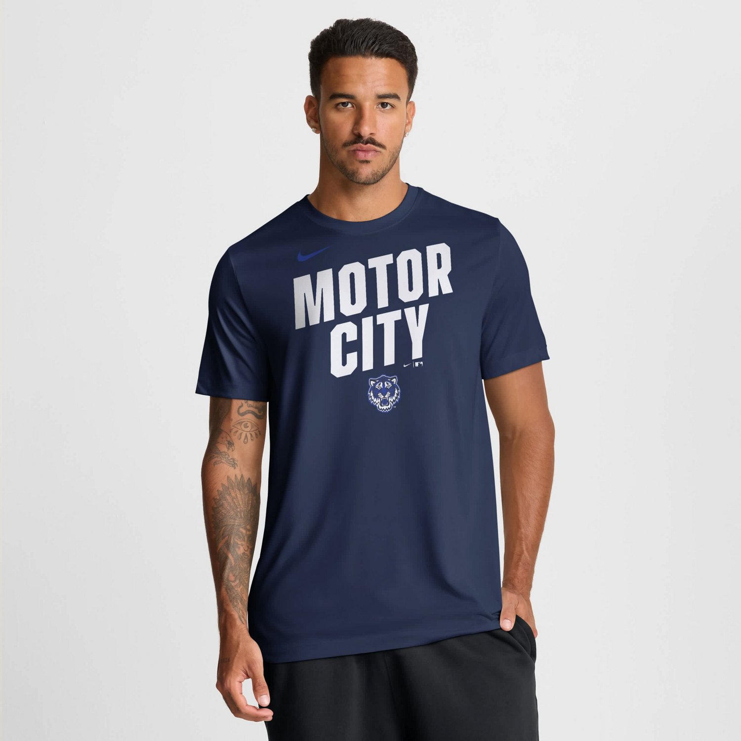Nike Detroit Tigers City Connect Team Phrase Script Dri-FIT T-Shirt ...