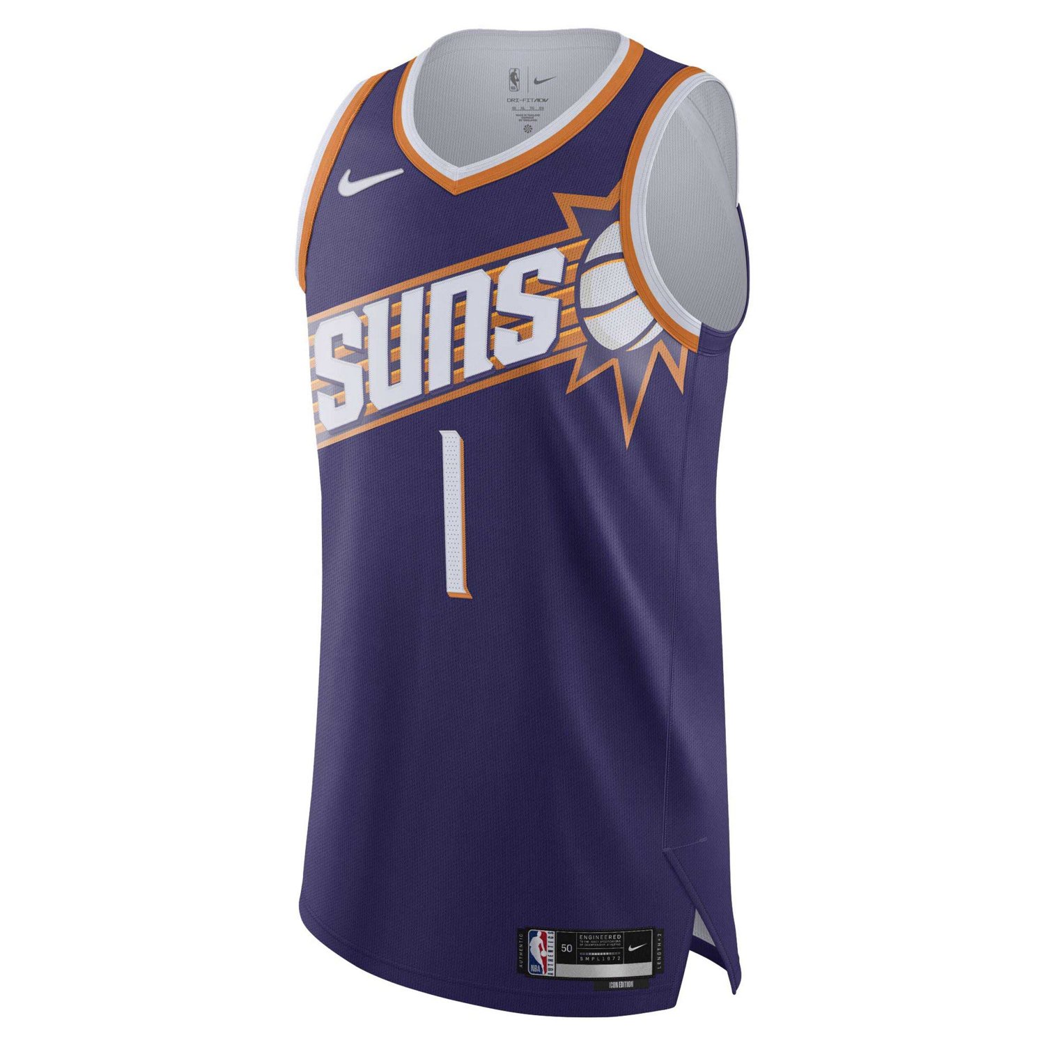 Nike Devin Booker Phoenix Suns Authentic Jersey - Icon Edition | Academy