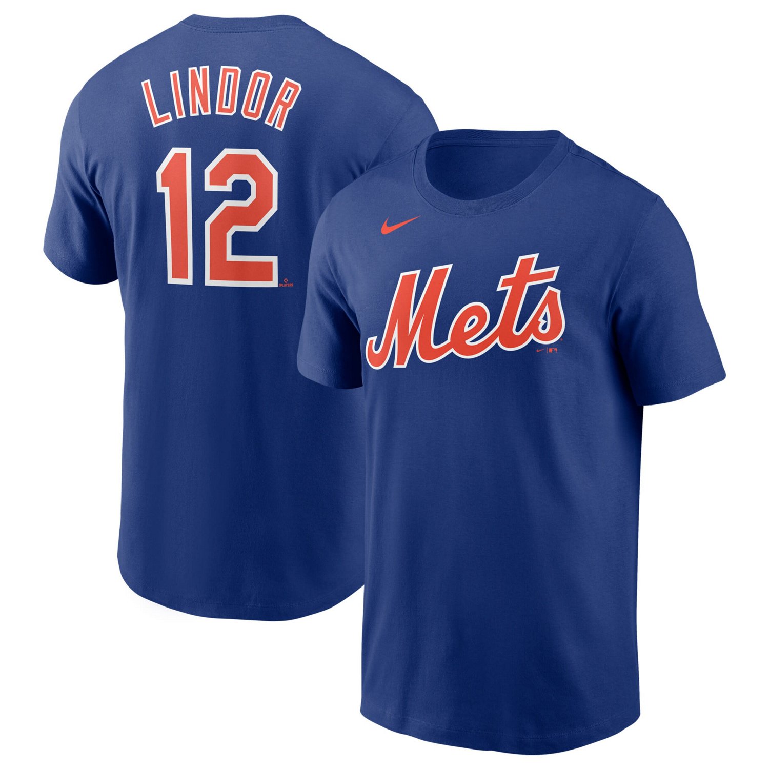 Nike Francisco Lindor New York Mets Name Number T-Shirt | Academy