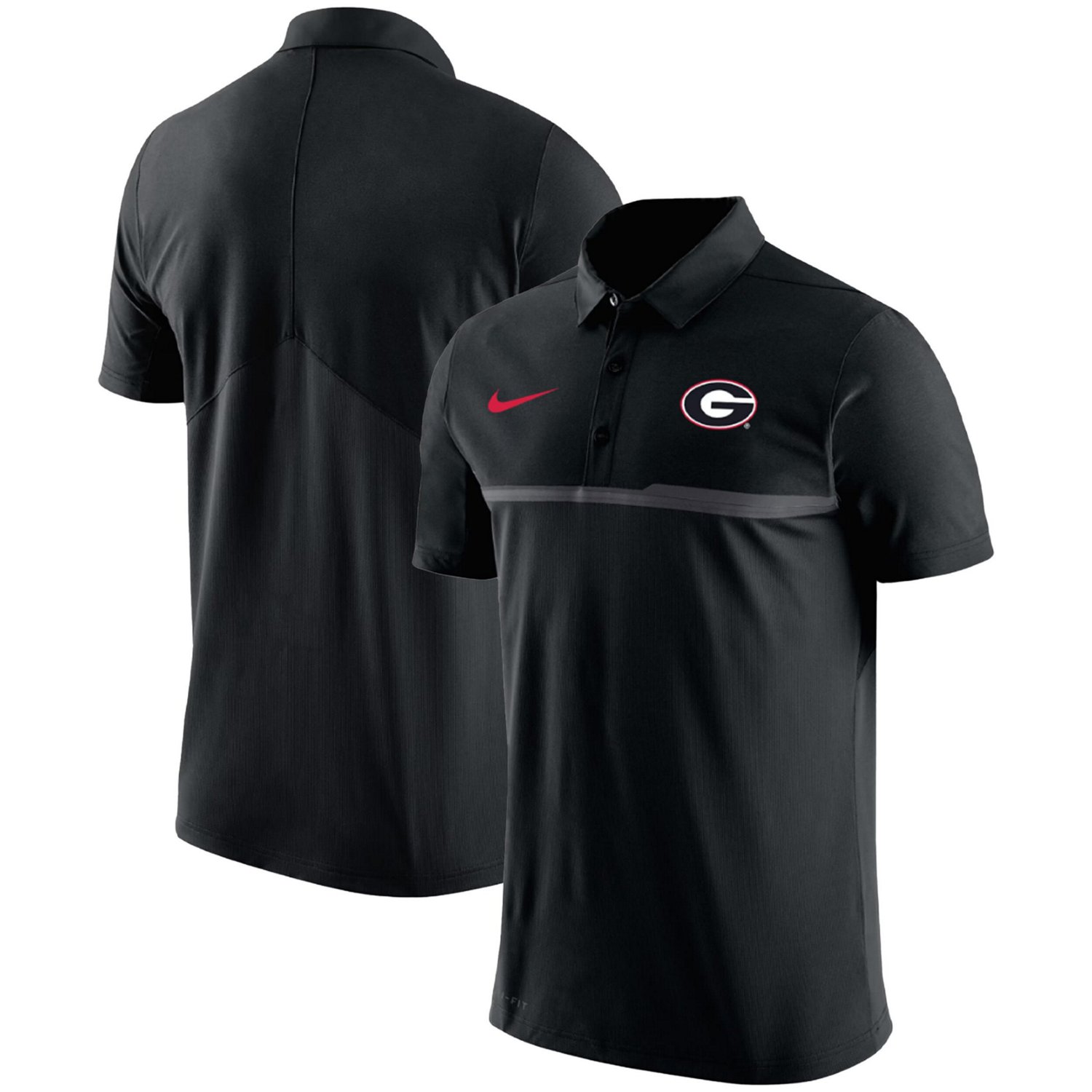uga nike coaches polo