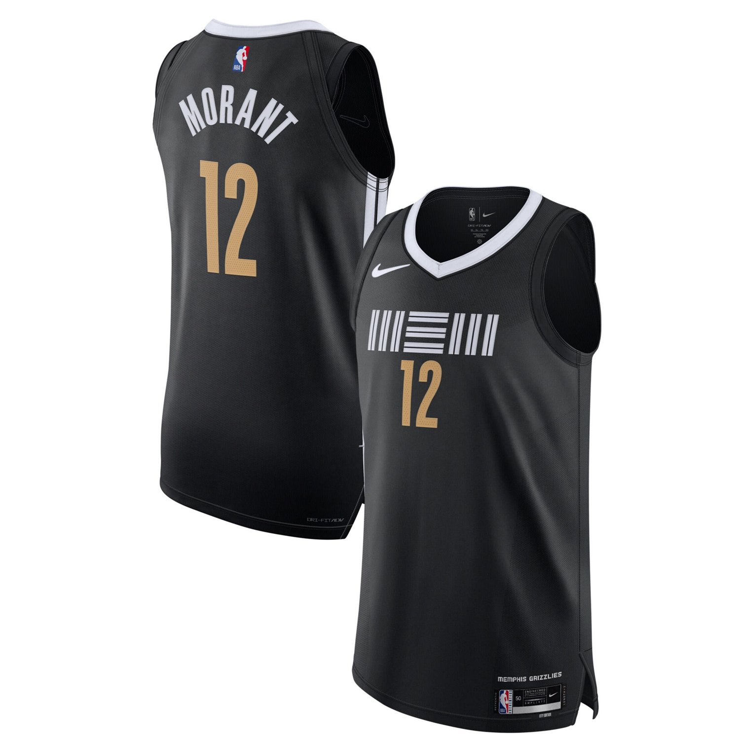 Nike Ja Morant Memphis Grizzlies Authentic Jersey - City Edition | Academy