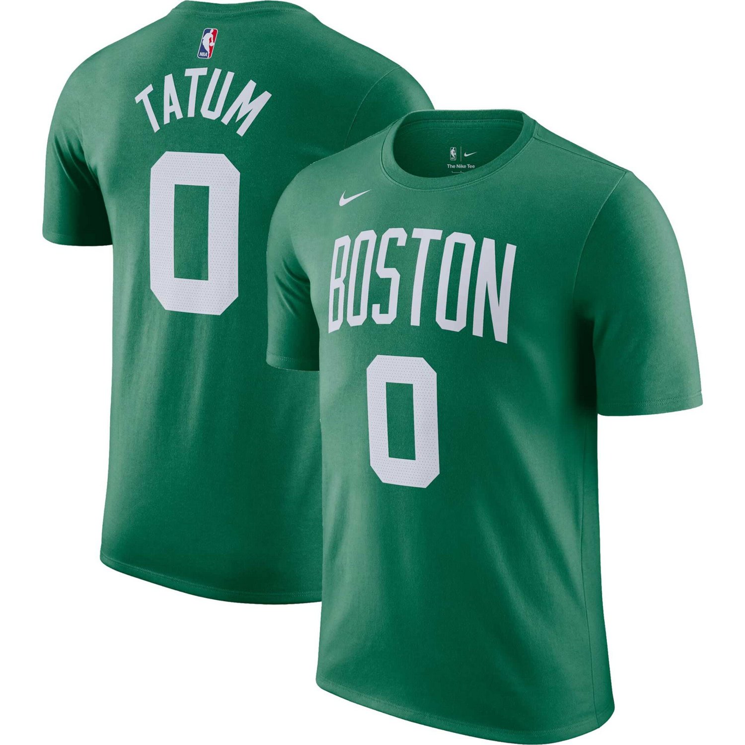 Nike Jayson Tatum Kelly Boston Celtics Icon 2022/23 Name Number T-Shirt ...