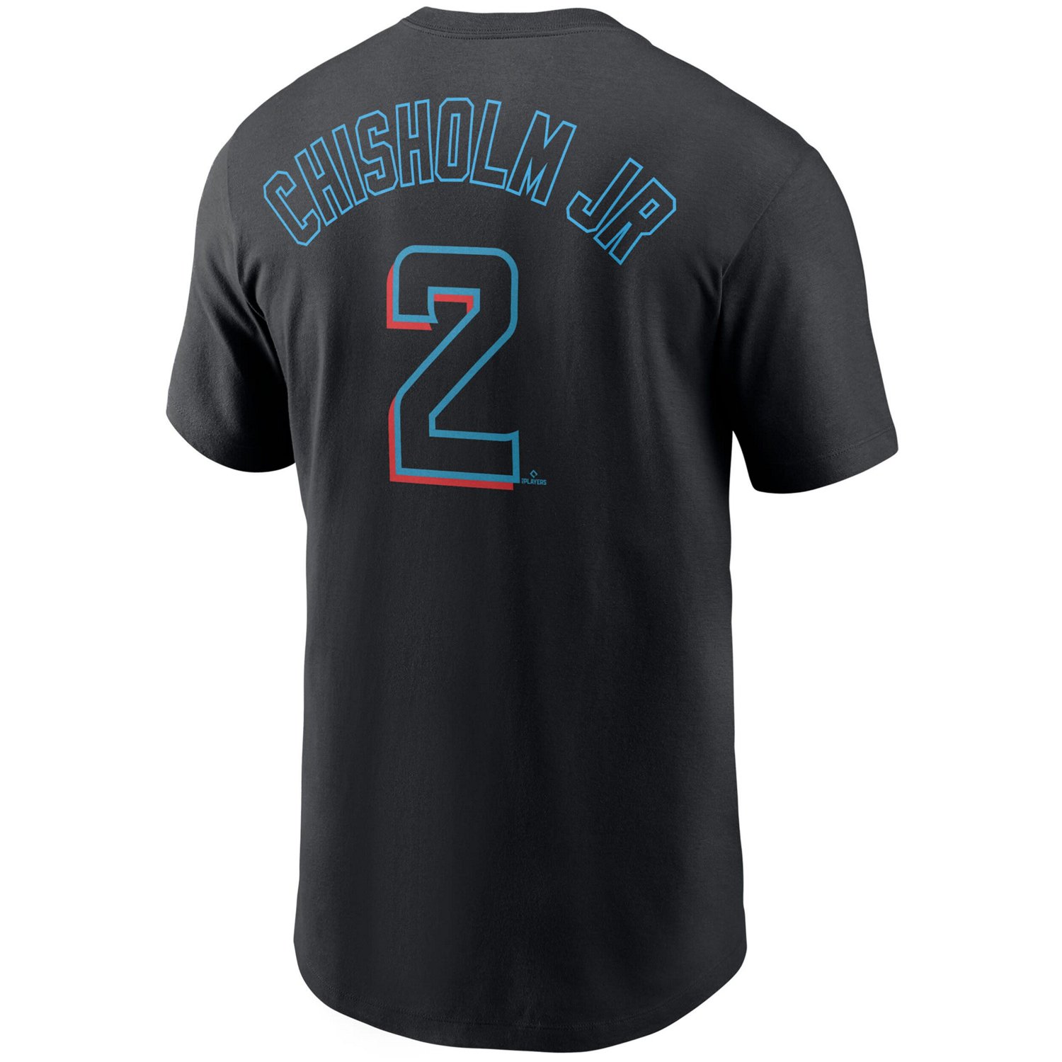 Nike Jazz Chisholm Jr Miami Marlins Name Number T-Shirt | Academy