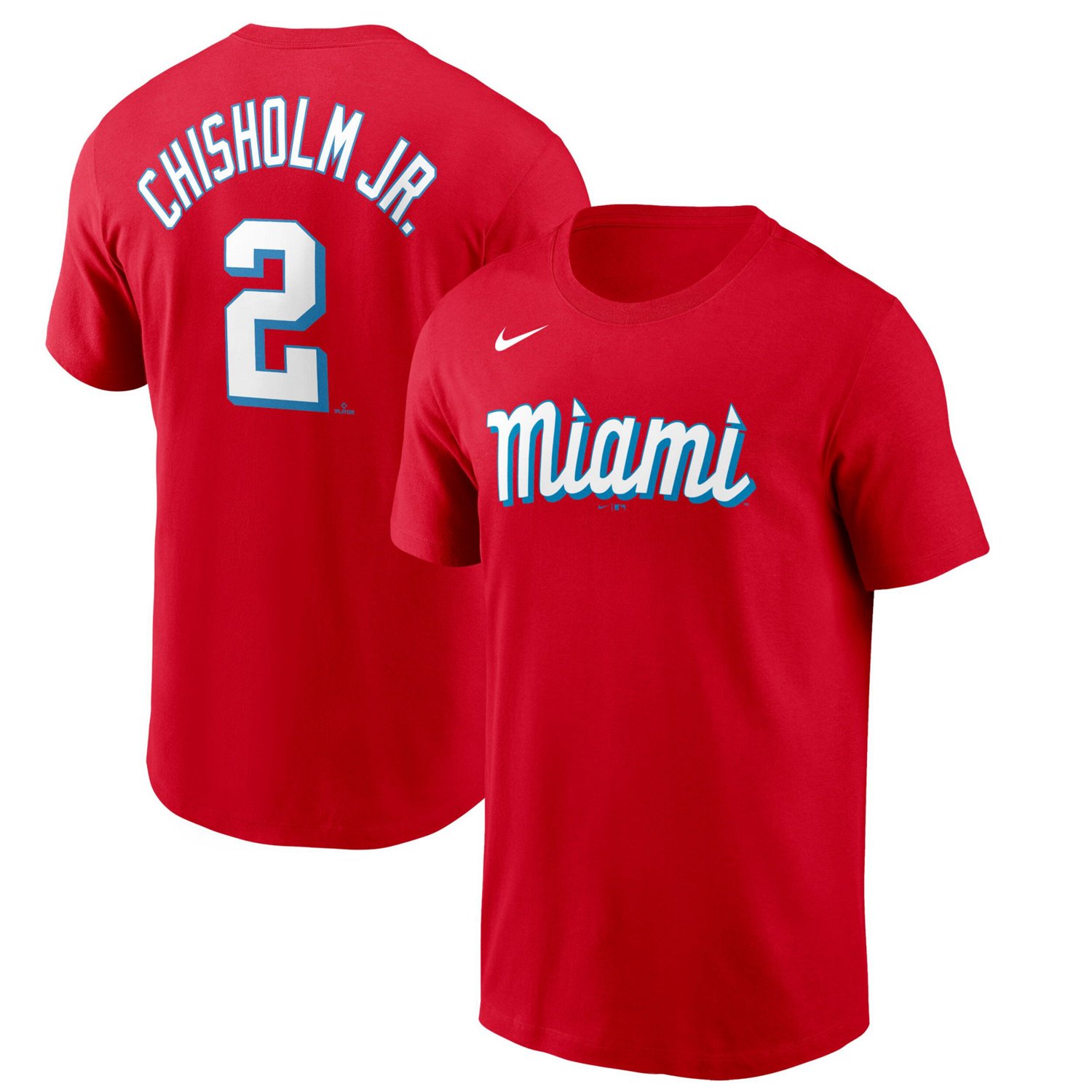 Nike Jazz Chisholm Miami Marlins City Connect Name Number T-Shirt | Academy