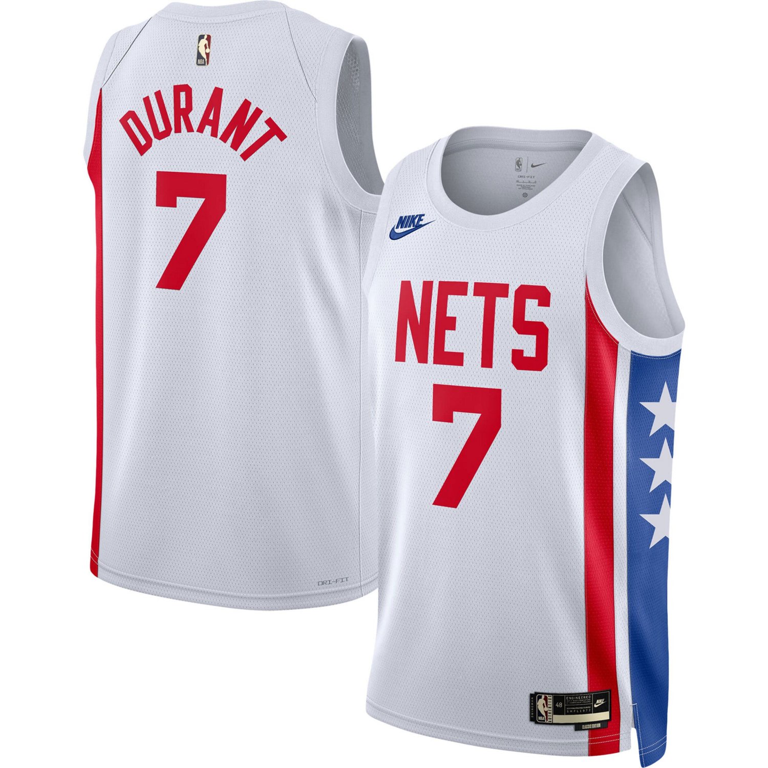 Nike Kevin Durant Brooklyn Nets Swingman Jersey - Classic Edition | Academy