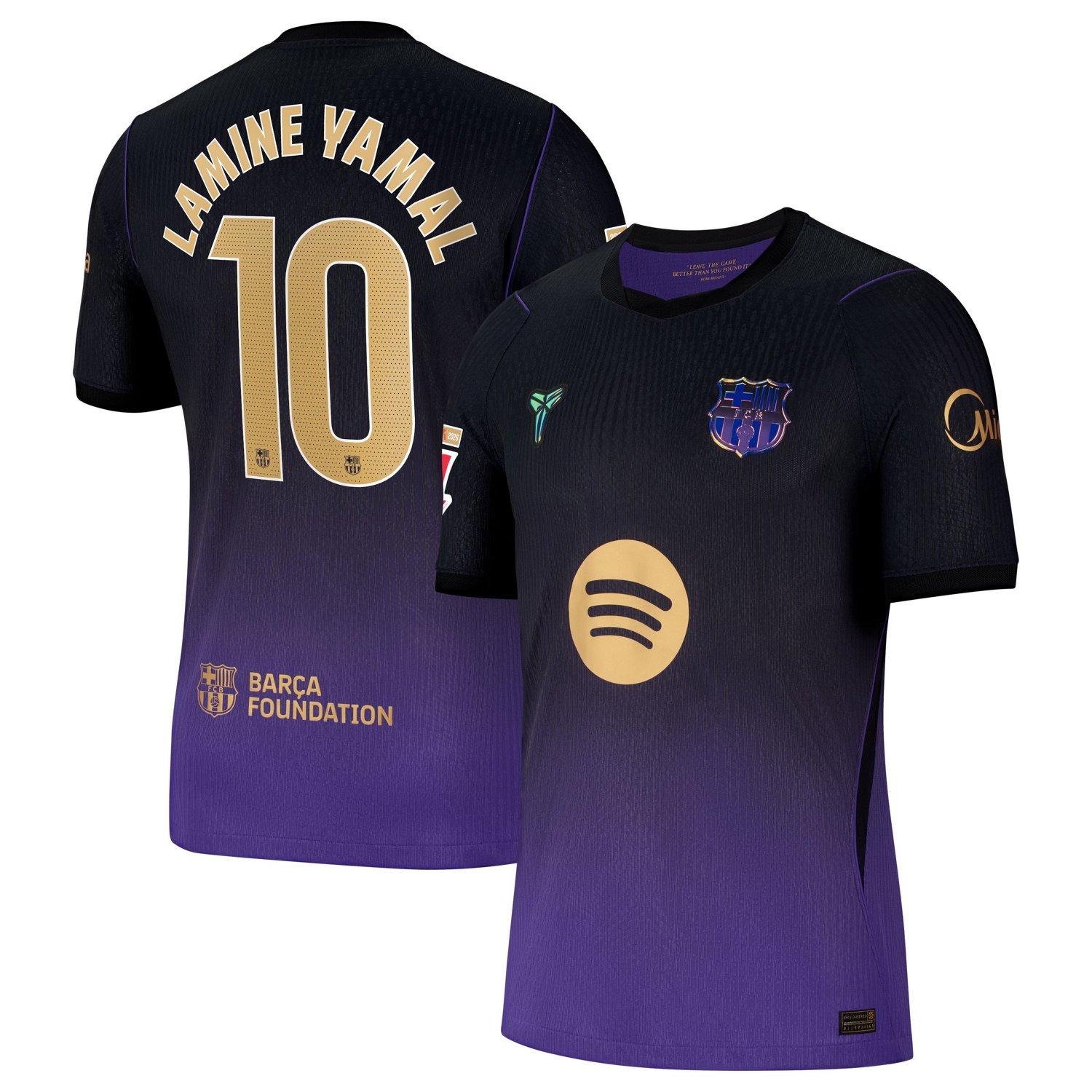 Nike Lamine Yamal Barcelona 2026 27 Away Match Authentic Jersey | Academy