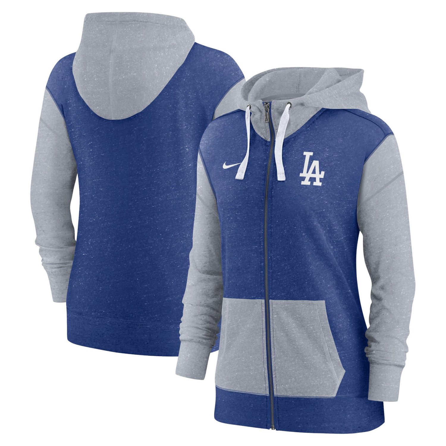 Nike Los Angeles Dodgers FullZip Hoodie Academy