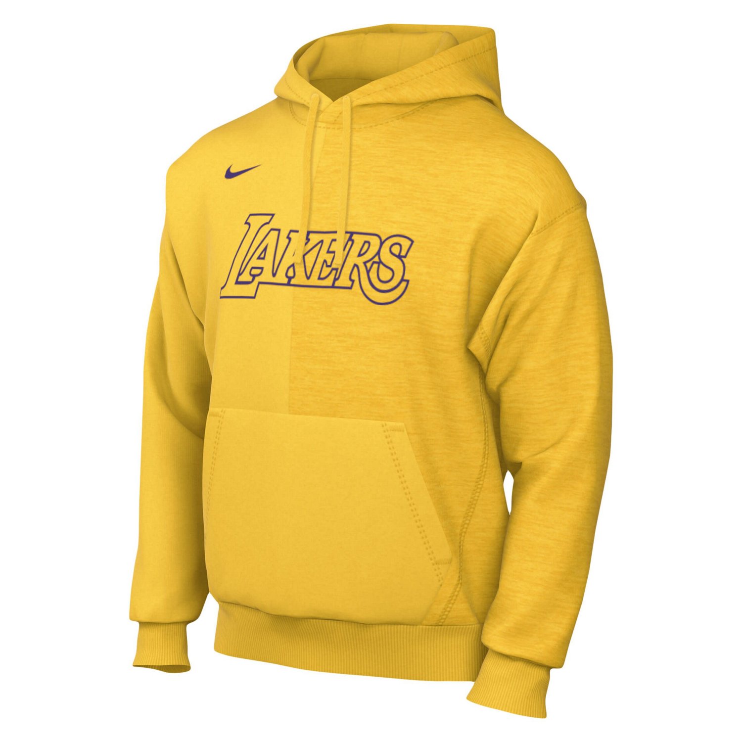 Nike Los Angeles Lakers Courtside Versus Stitch Split Pullover Hoodie ...