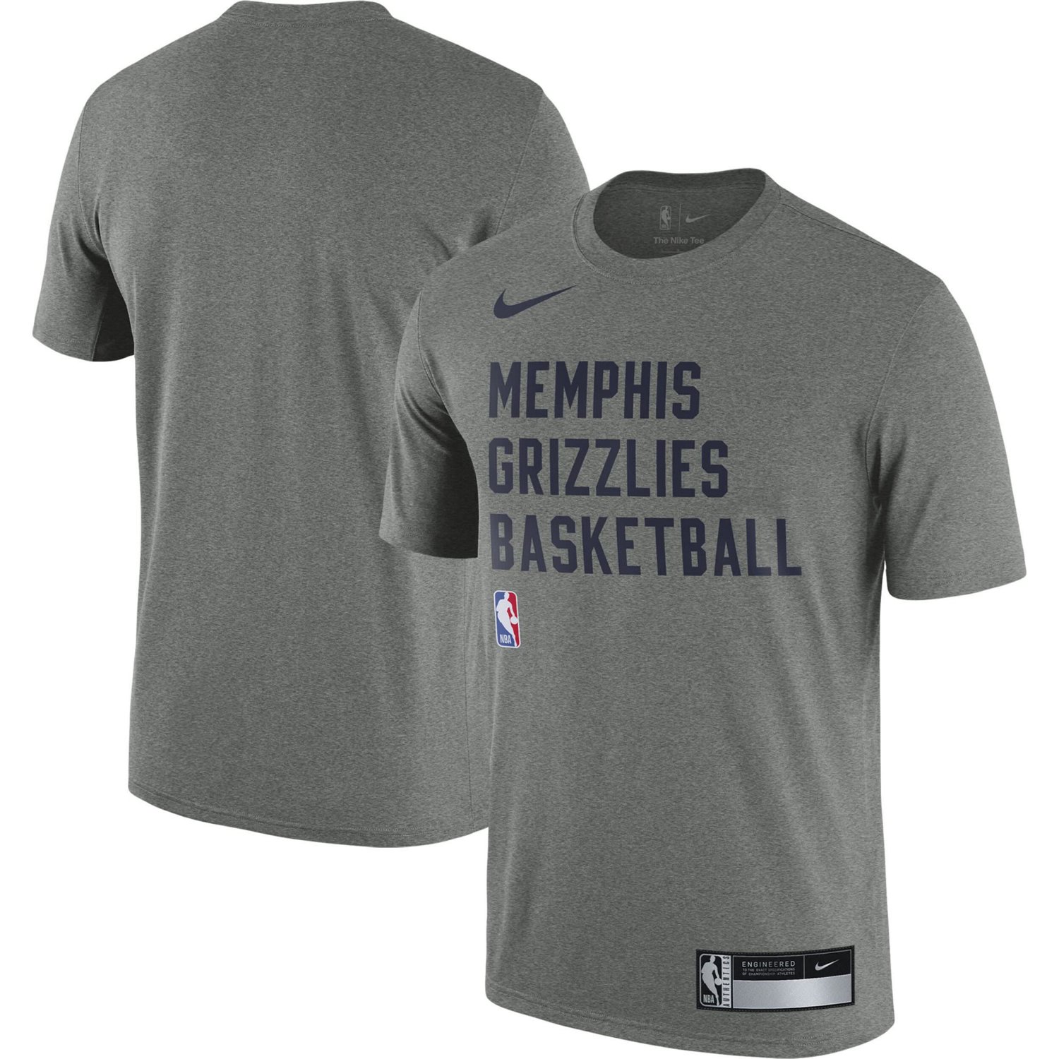 Nike Memphis Grizzlies 2023/24 Sideline Legend Performance Practice T ...