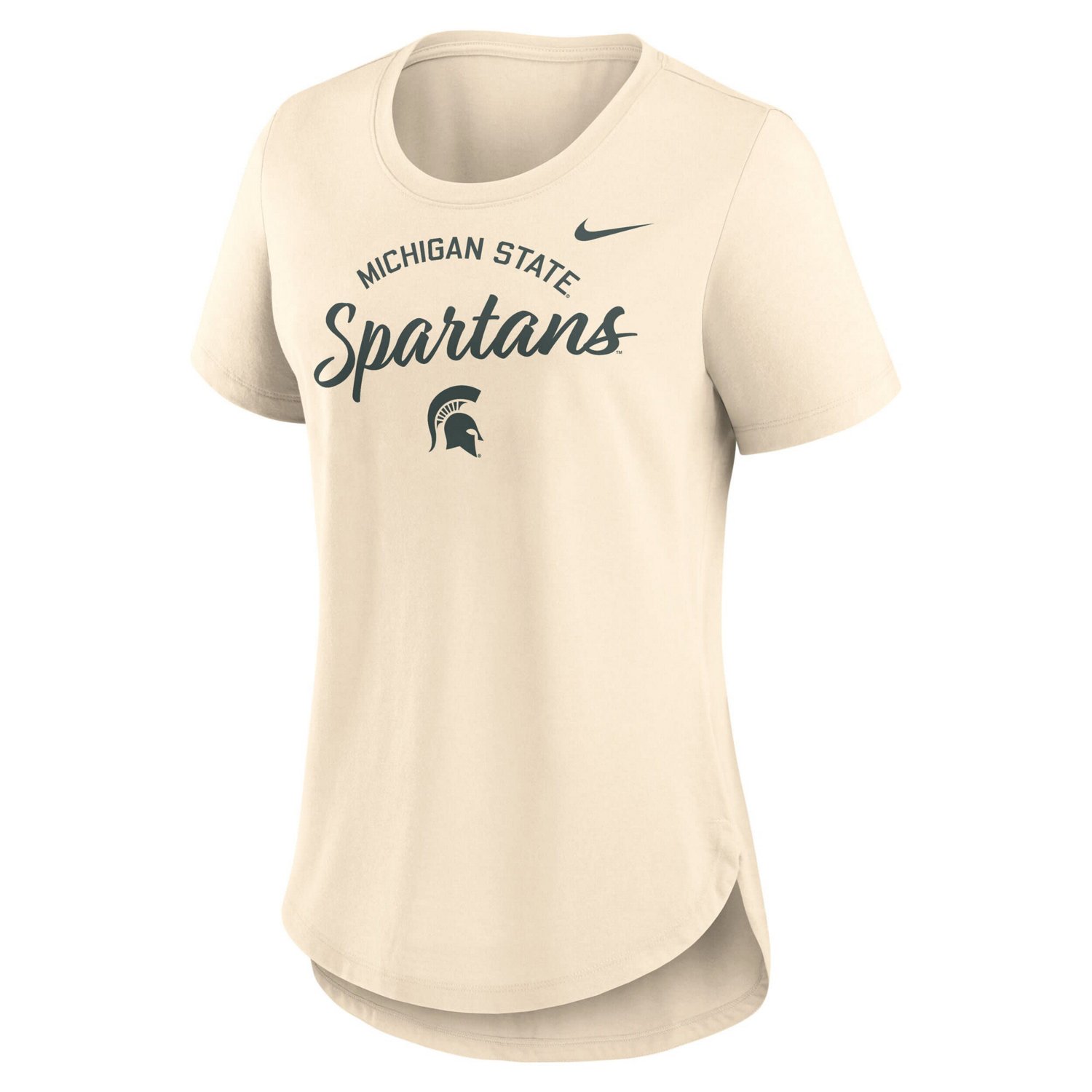 Nike Michigan State Spartans Script Logo Tri-Blend T-Shirt | Academy
