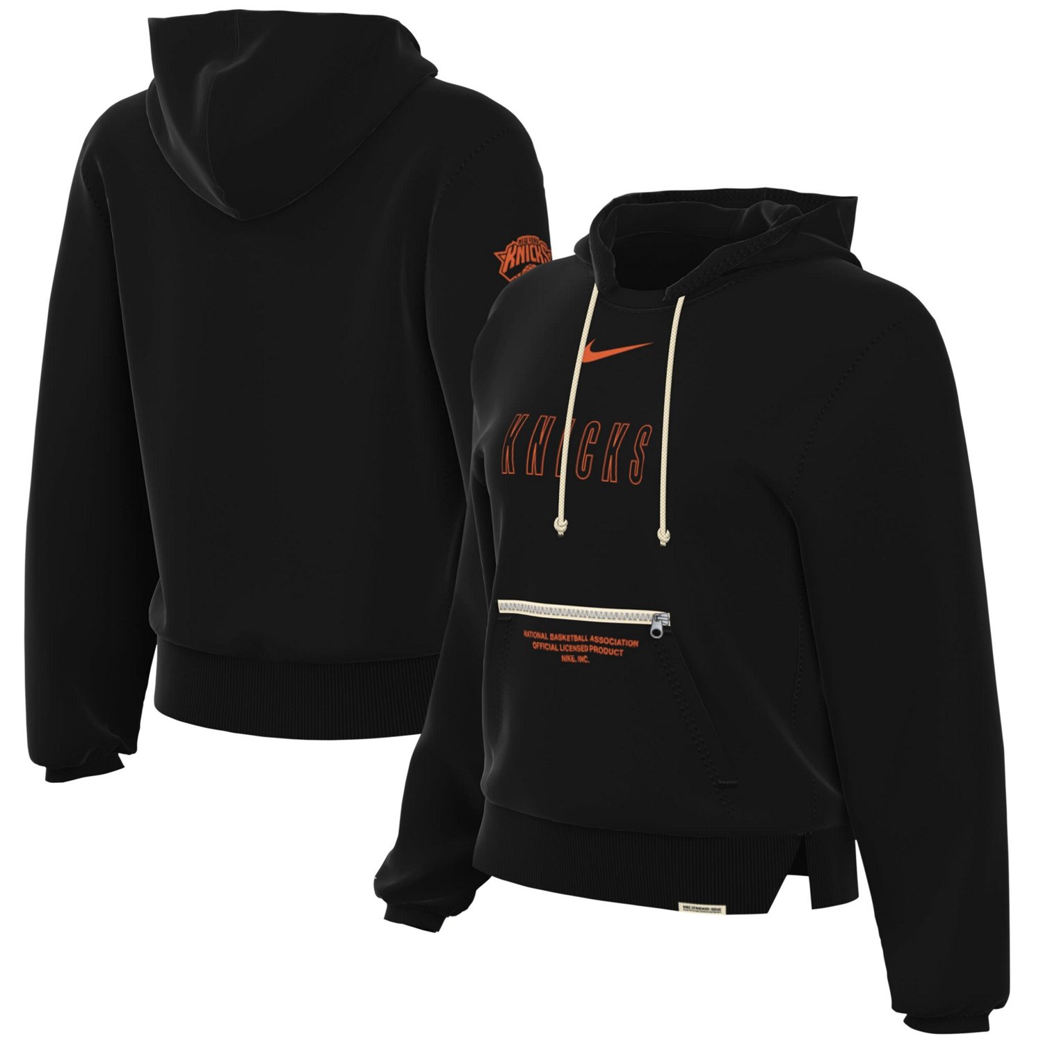 Nike New York Knicks Courtside Standard Issue Performance Pullover ...