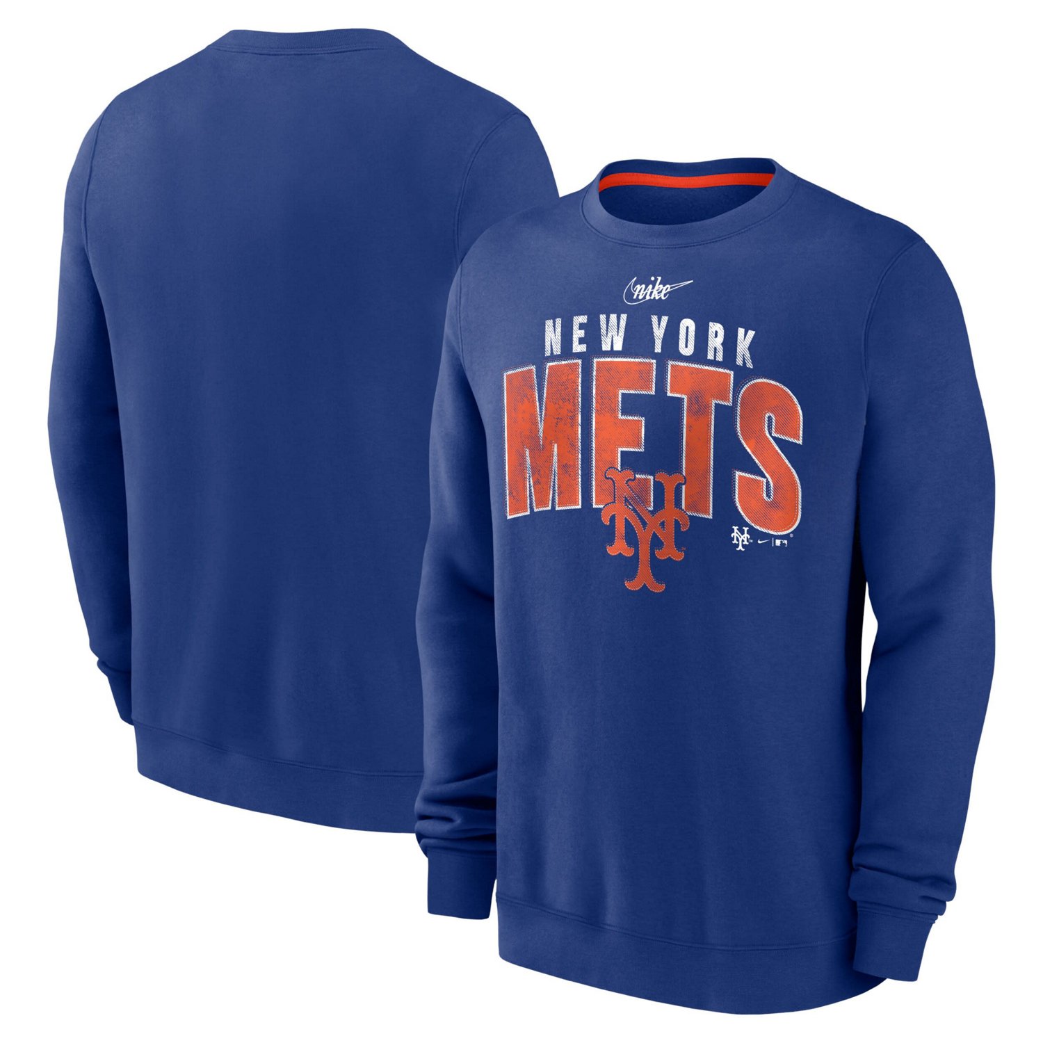 Nike New York Mets Cooperstown Collection Team Shout Out Pullover ...