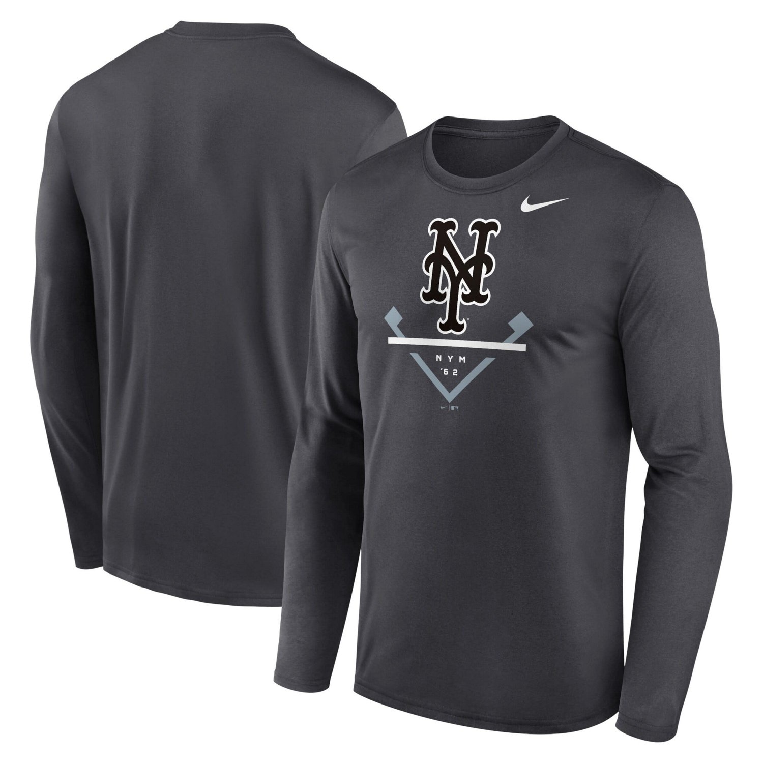 Nike New York Mets Icon Legend Performance Long Sleeve T-Shirt | Academy