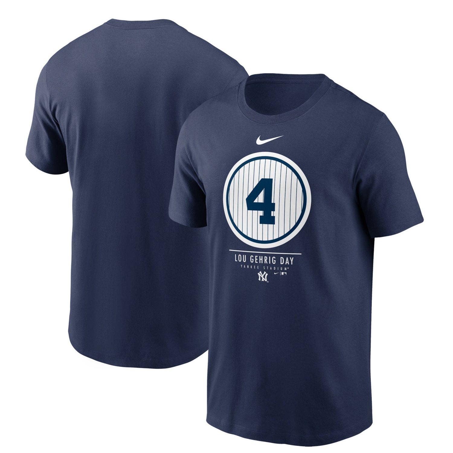 Nike New York Yankees 2021 Lou Gehrig Day T-Shirt | Academy