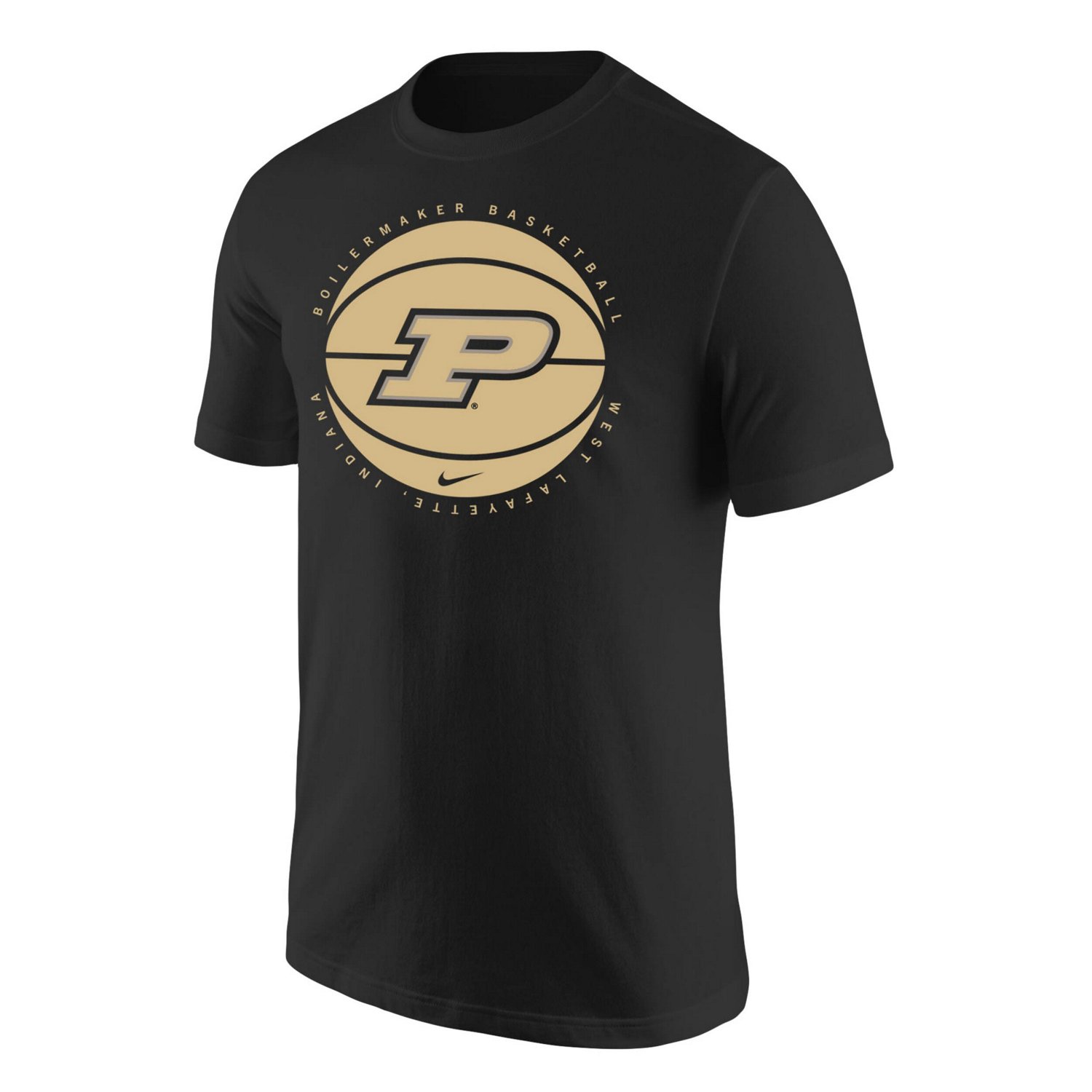 Nike Purdue Boilermakers Basketball Logo T Shirt Academy