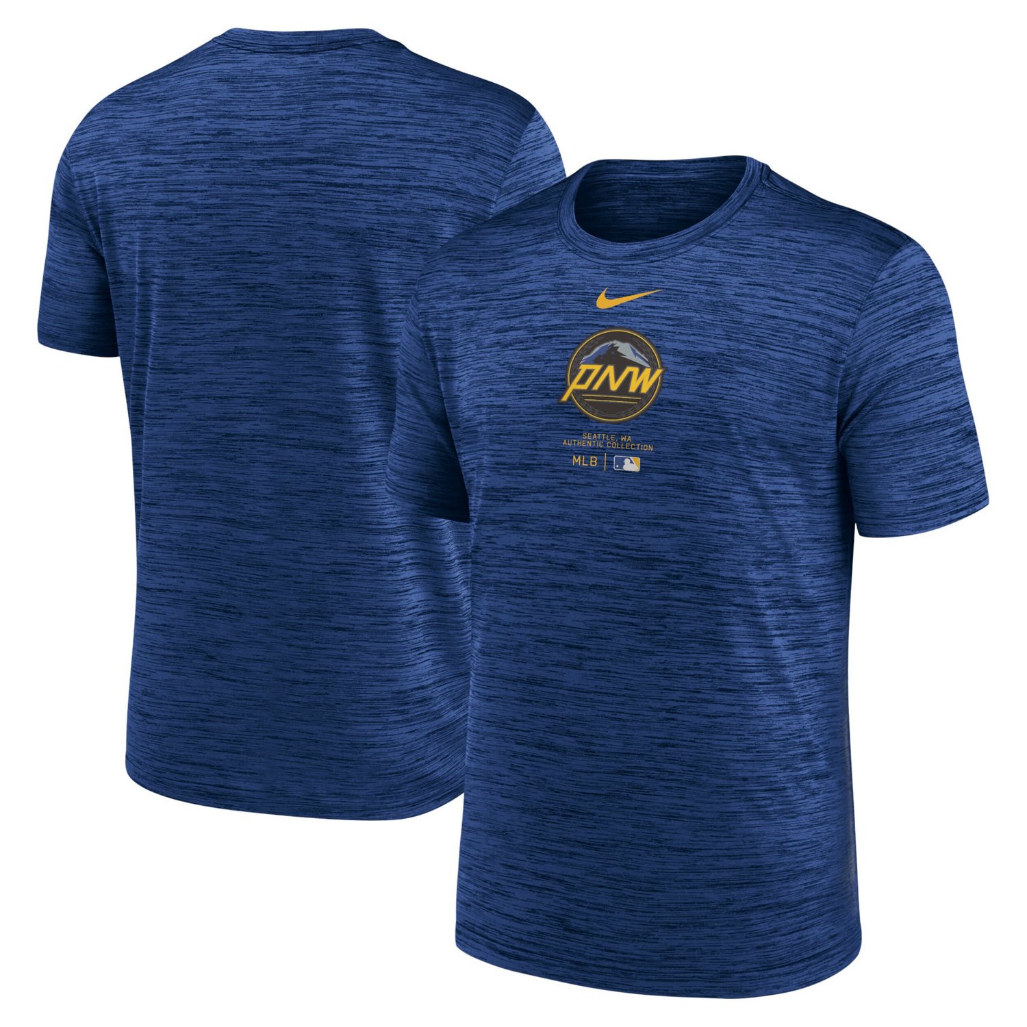 Nike Seattle Mariners City Connect Authentic Collection Practice Velocity Performance TShirt