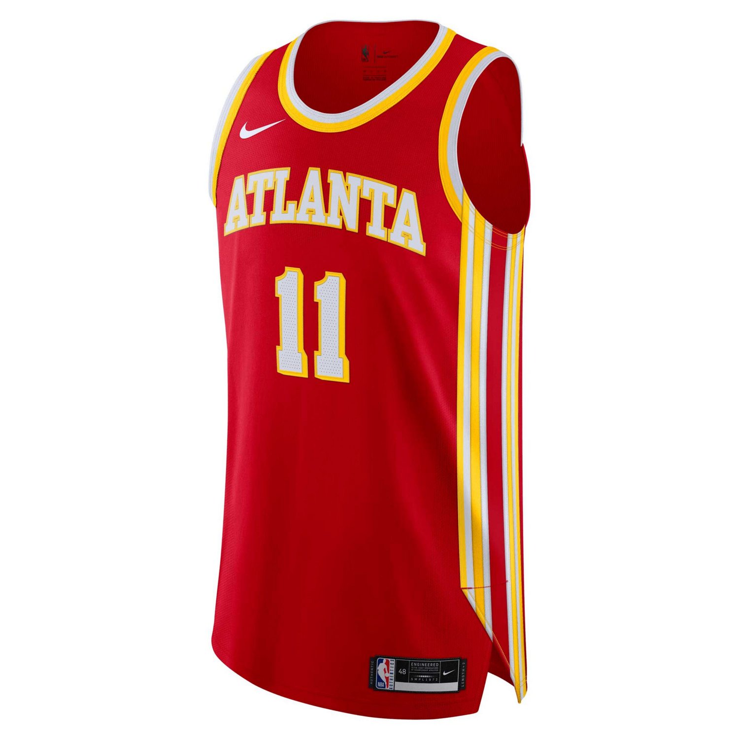 Nike Trae Young Atlanta Hawks Authentic Jersey - Icon Edition | Academy