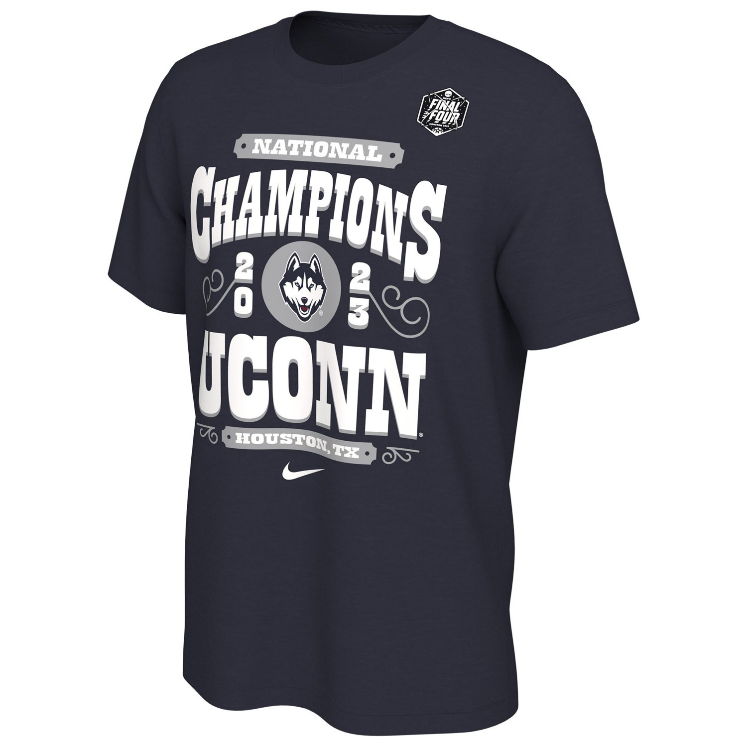 Nike UConn Huskies 2023 NCAA Mens Basketball National Champions ...