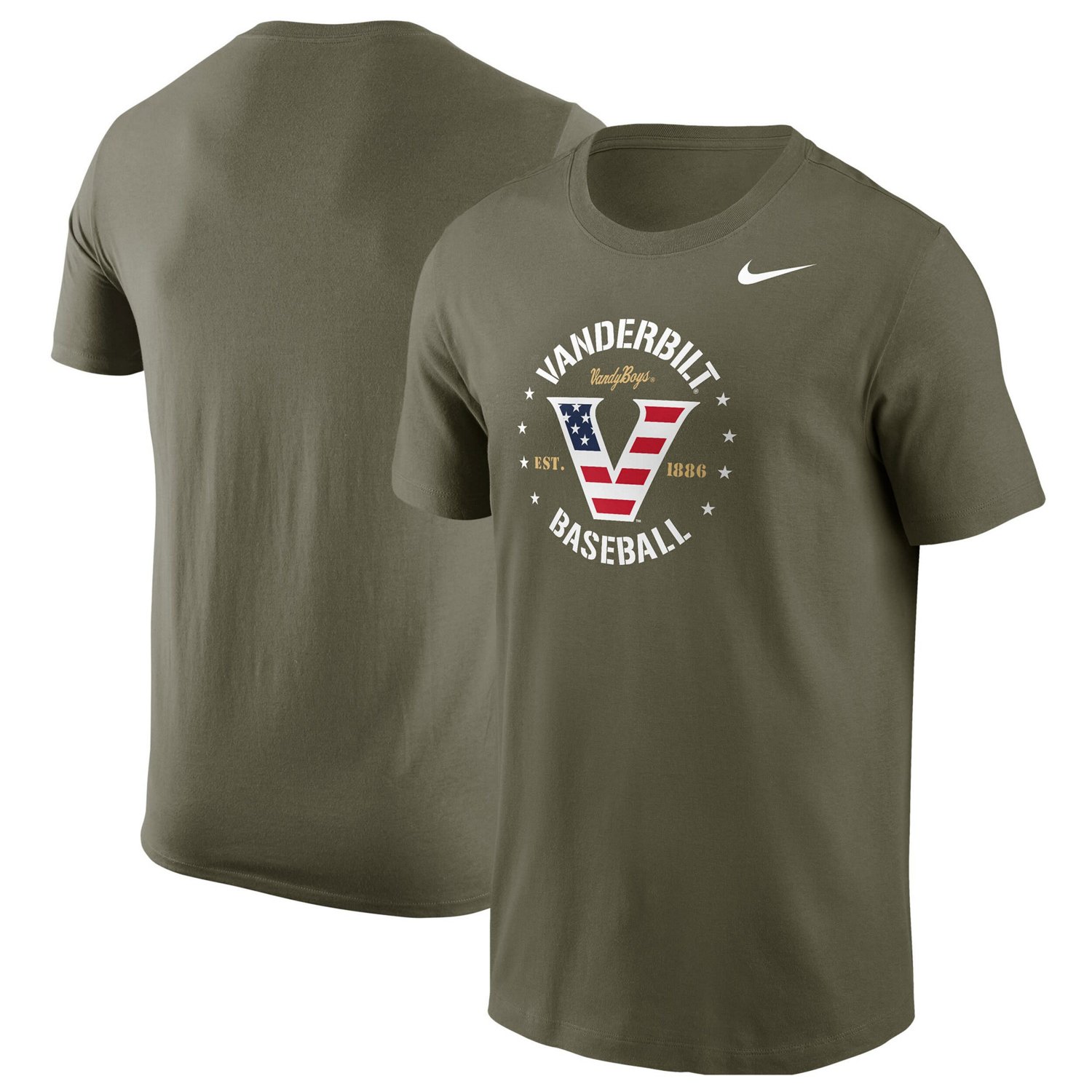 vanderbilt baseball dri fit shirt