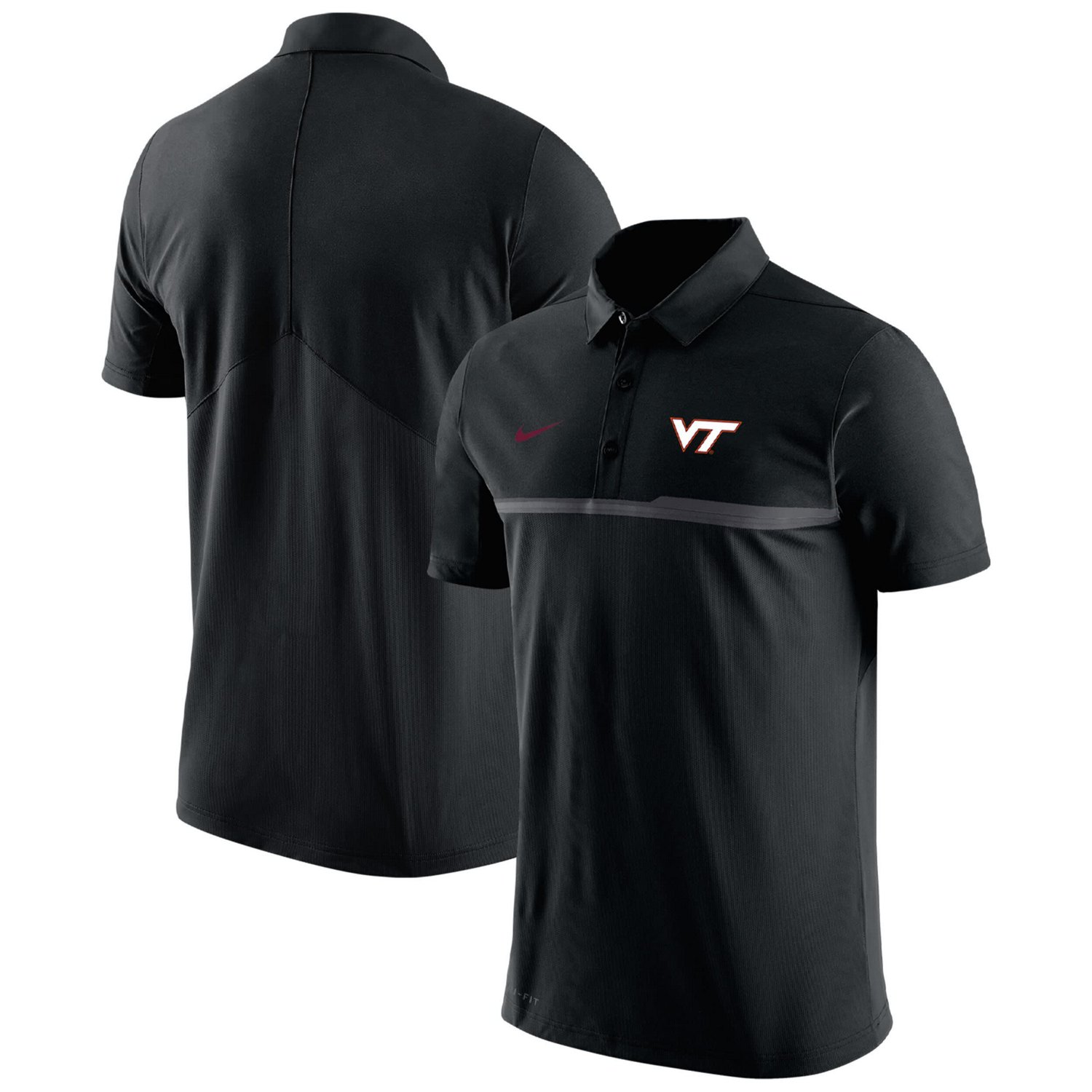 Nike Virginia Tech Hokies Coaches Performance Polo | Academy