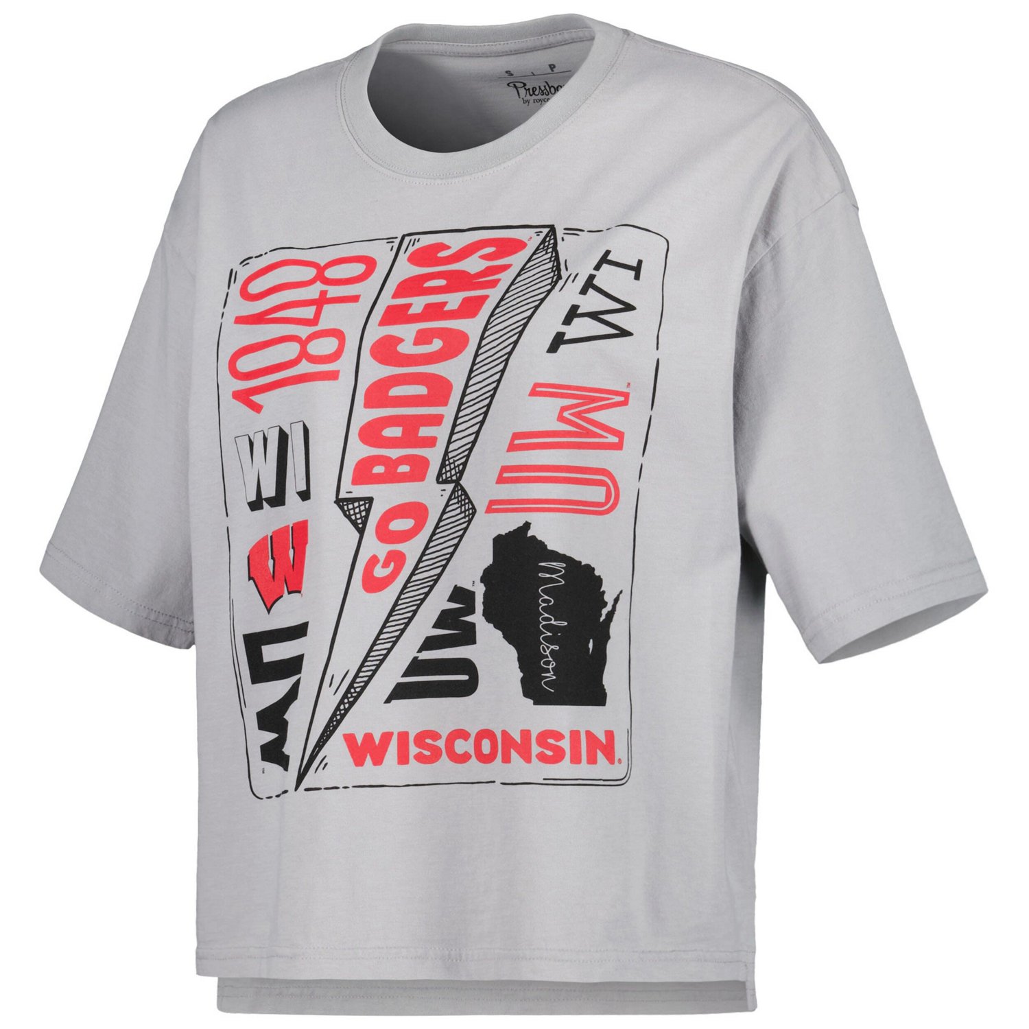 Pressbox Wisconsin Badgers Rock Roll School Of Rock T-Shirt | Academy