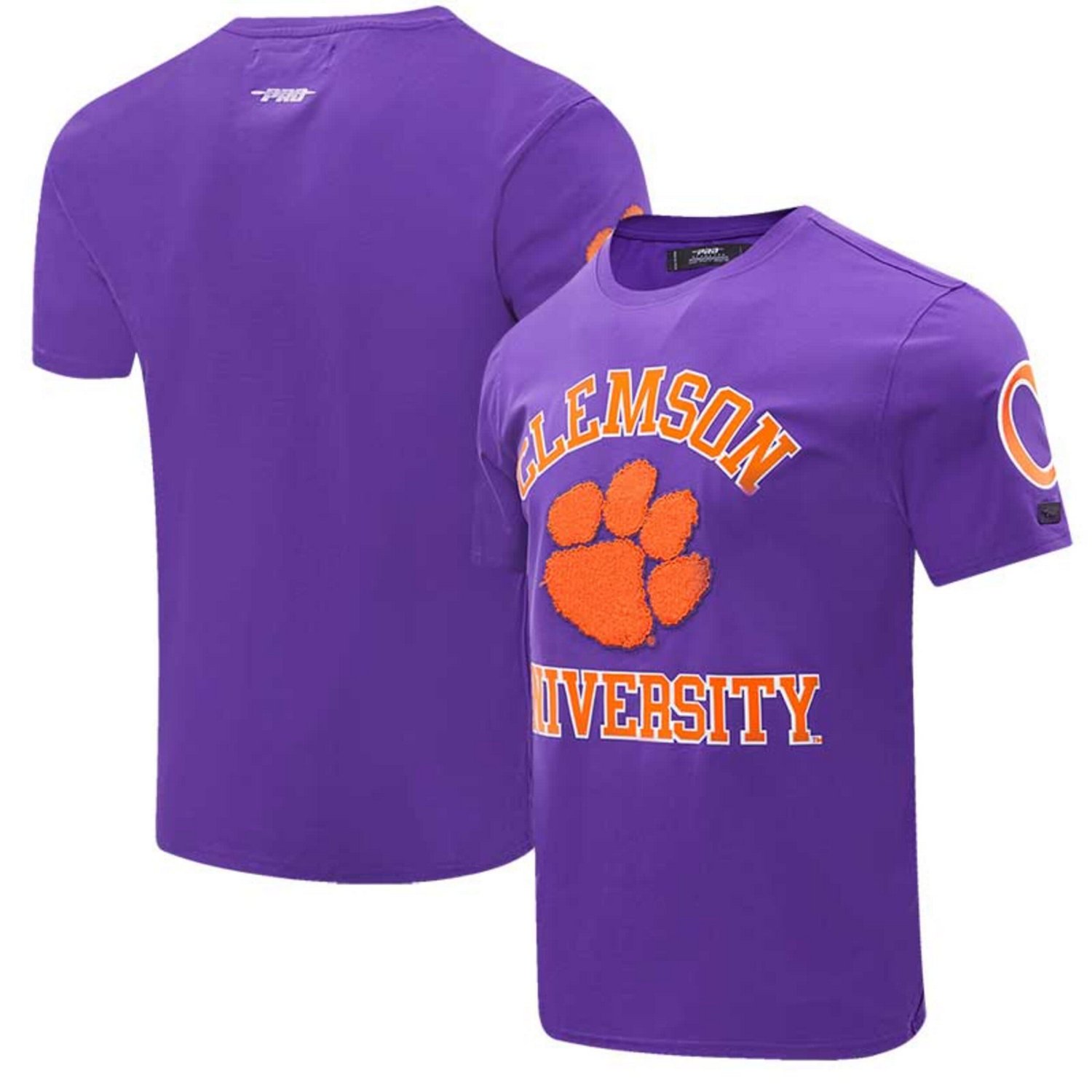 Pro Standard Clemson Tigers Classic Stacked Logo T-Shirt | Academy