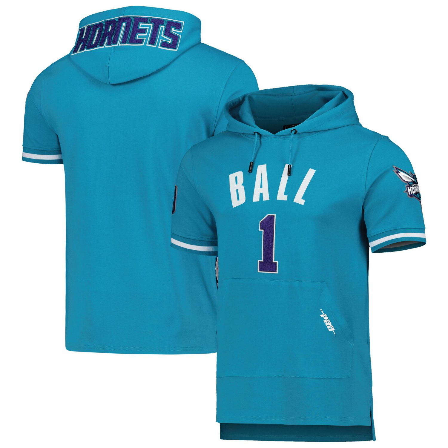 Pro Standard LaMelo Ball Charlotte Hornets Name Number Short Sleeve ...