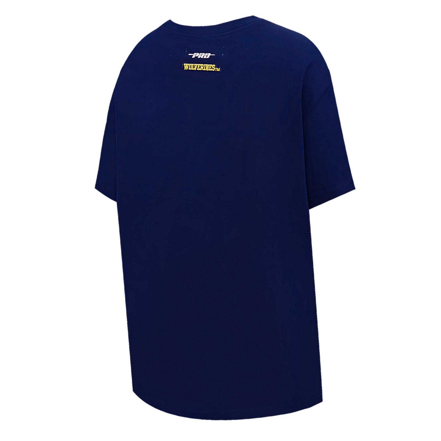 Pro Standard Michigan Wolverines Script Tail Oversized Boyfriend T ...