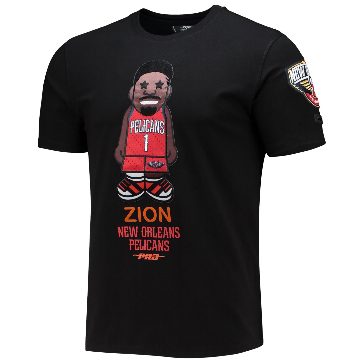 Pro Standard Zion Williamson New Orleans Pelicans Caricature T-Shirt ...