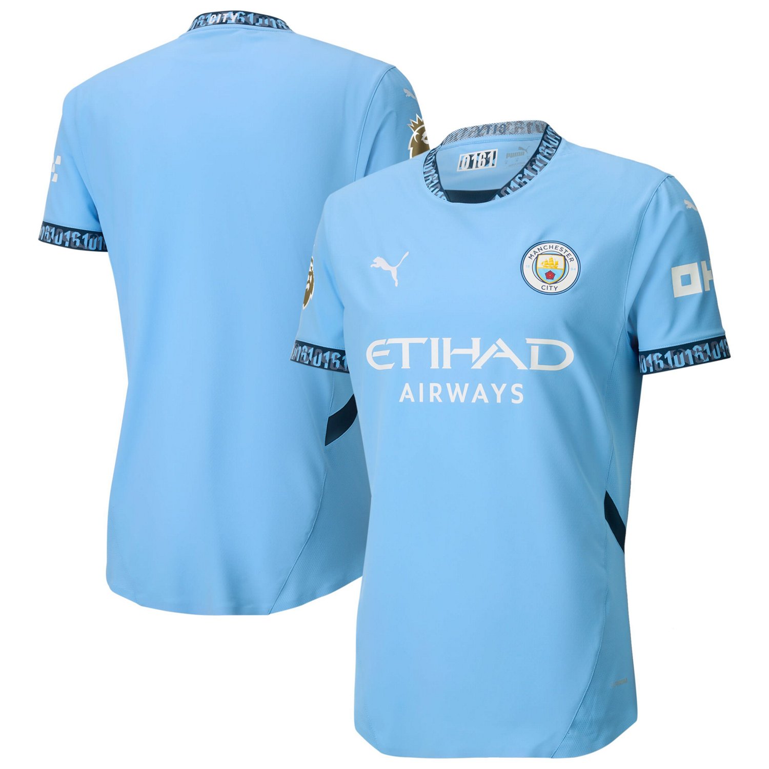 Puma Light Manchester City 2024/25 Home Authentic Jersey | Academy