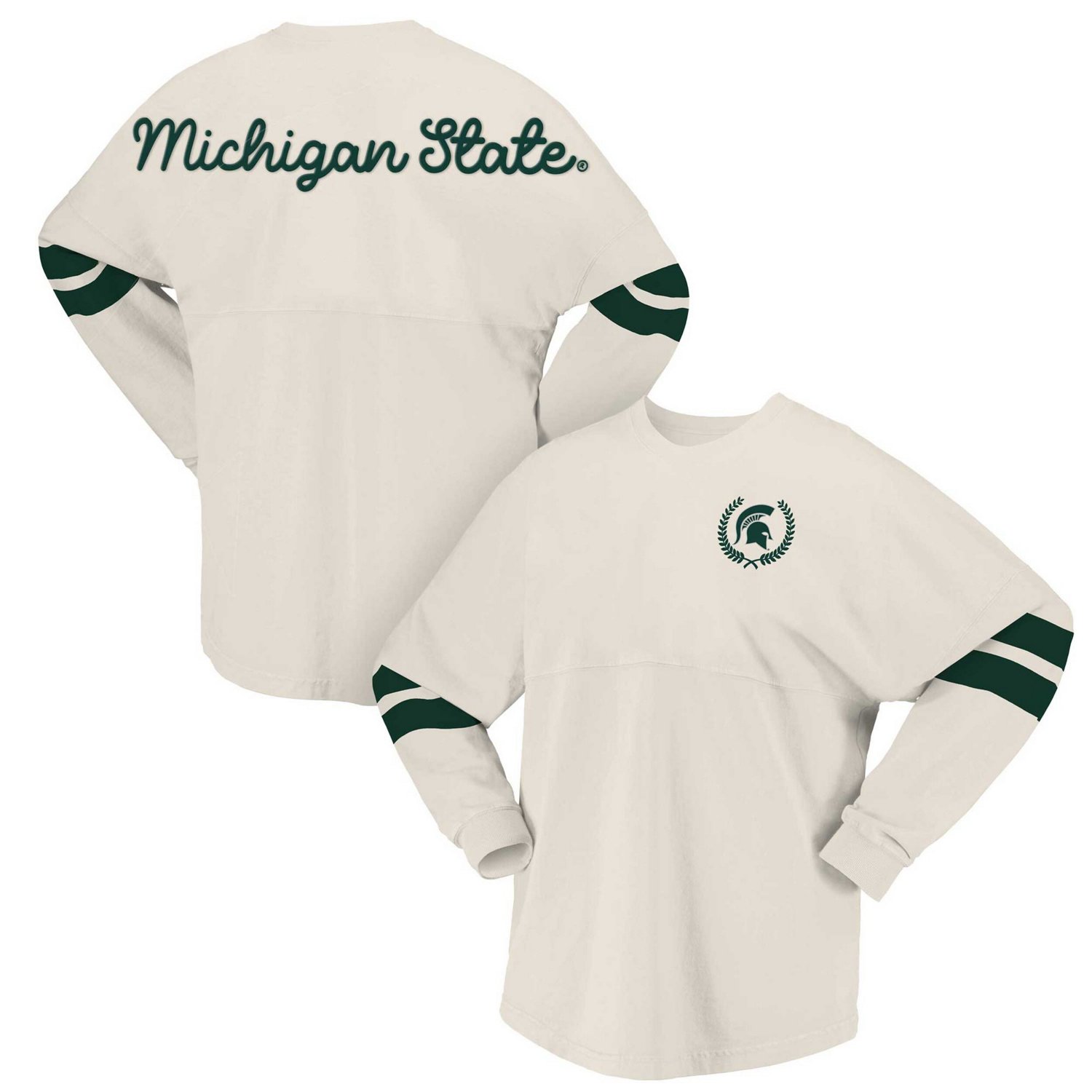 Spirit Jersey Michigan State Spartans Oversized T-Shirt | Academy