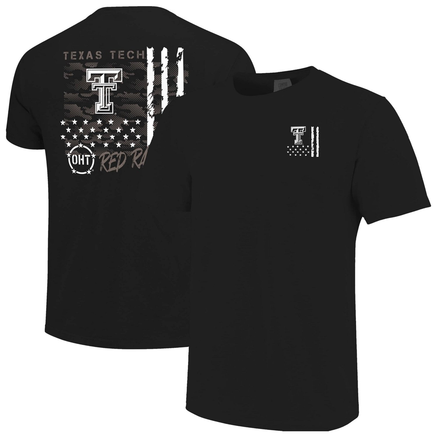 Texas Tech Red Raiders Comfort Colors OHT Camo Overlay T-Shirt | Academy