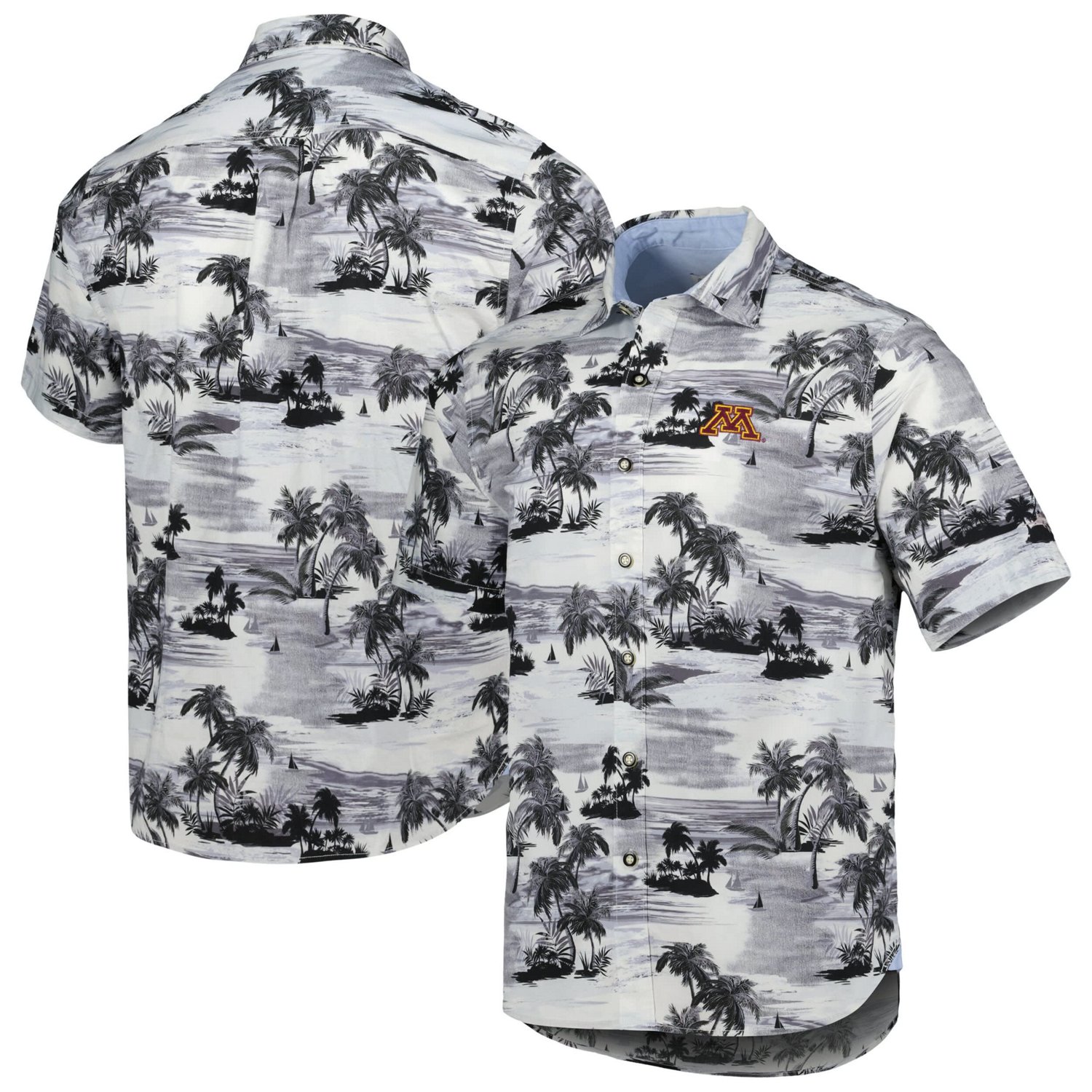 Tommy Bahama Minnesota Golden Gophers Tropical Horizons Button-Up Shirt ...