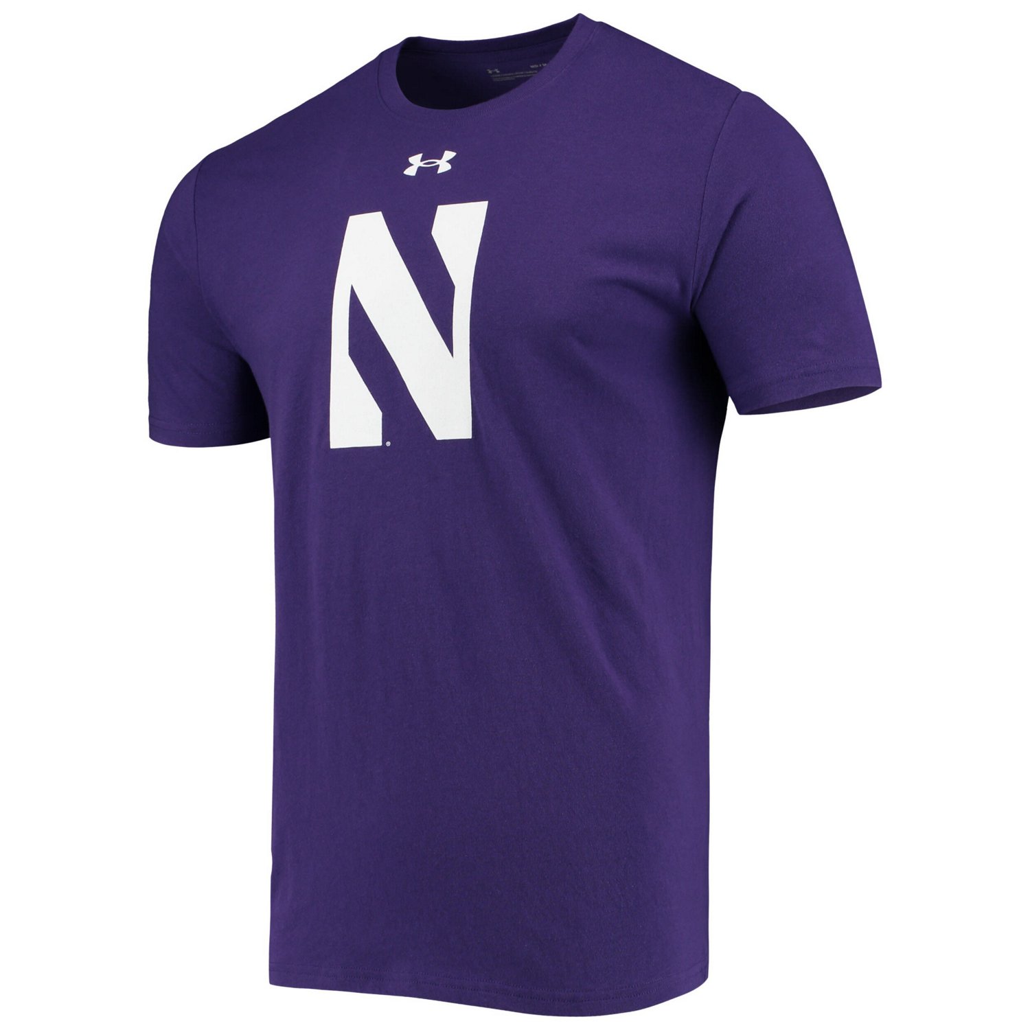 Under Armour Northwestern Wildcats School Logo Performance Cotton T ...