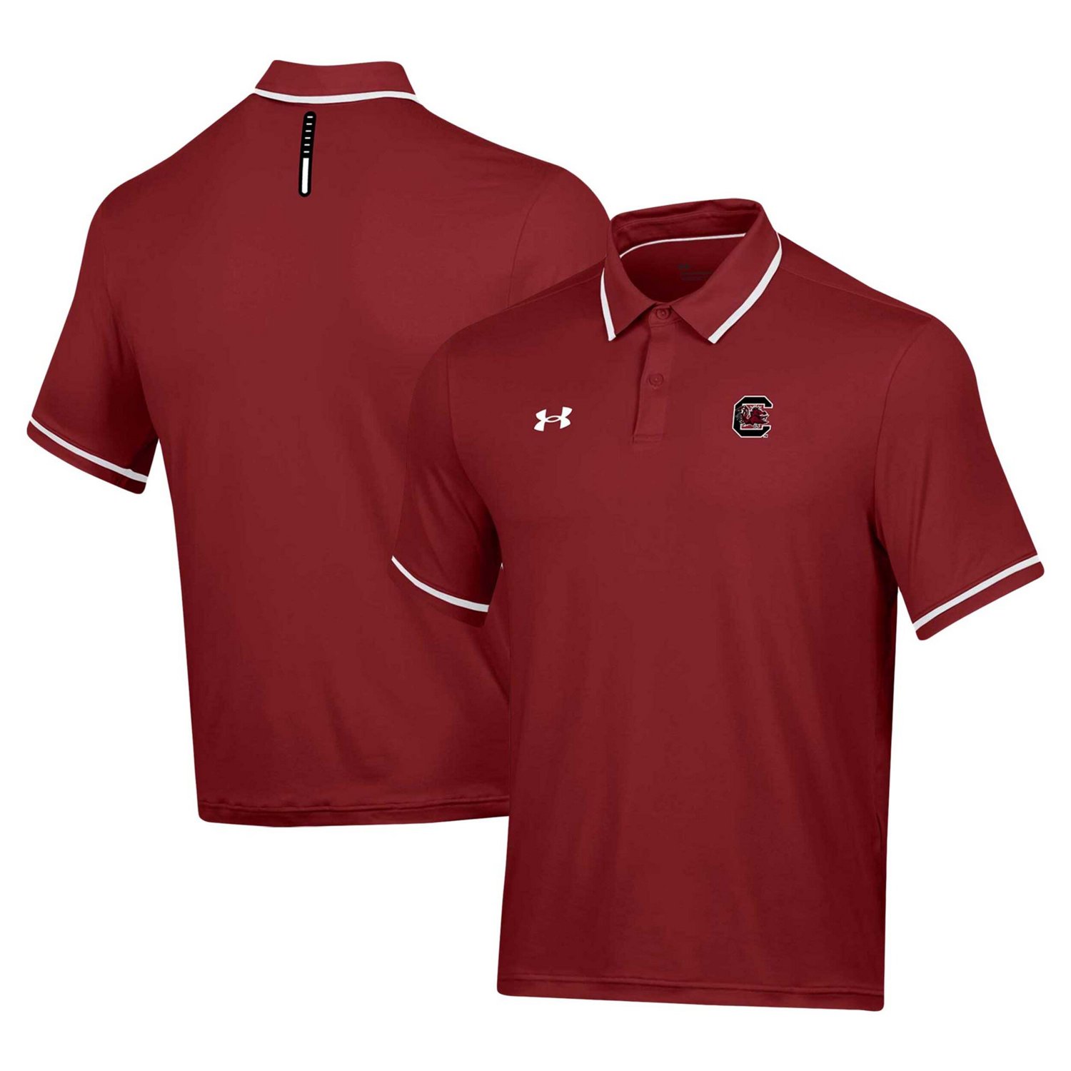 Under Armour South Carolina Gamecocks T2 Tipped Performance Polo | Academy