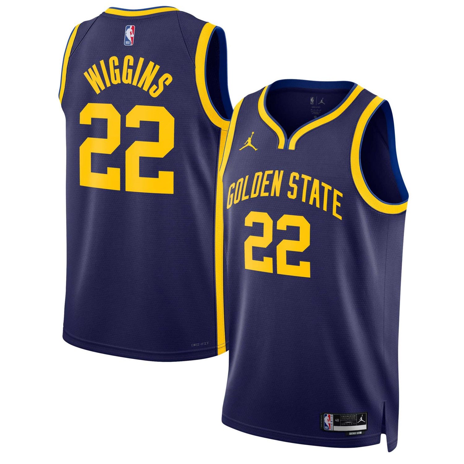 Unisex Jordan Brand Andrew Wiggins Golden State Warriors Swingman ...