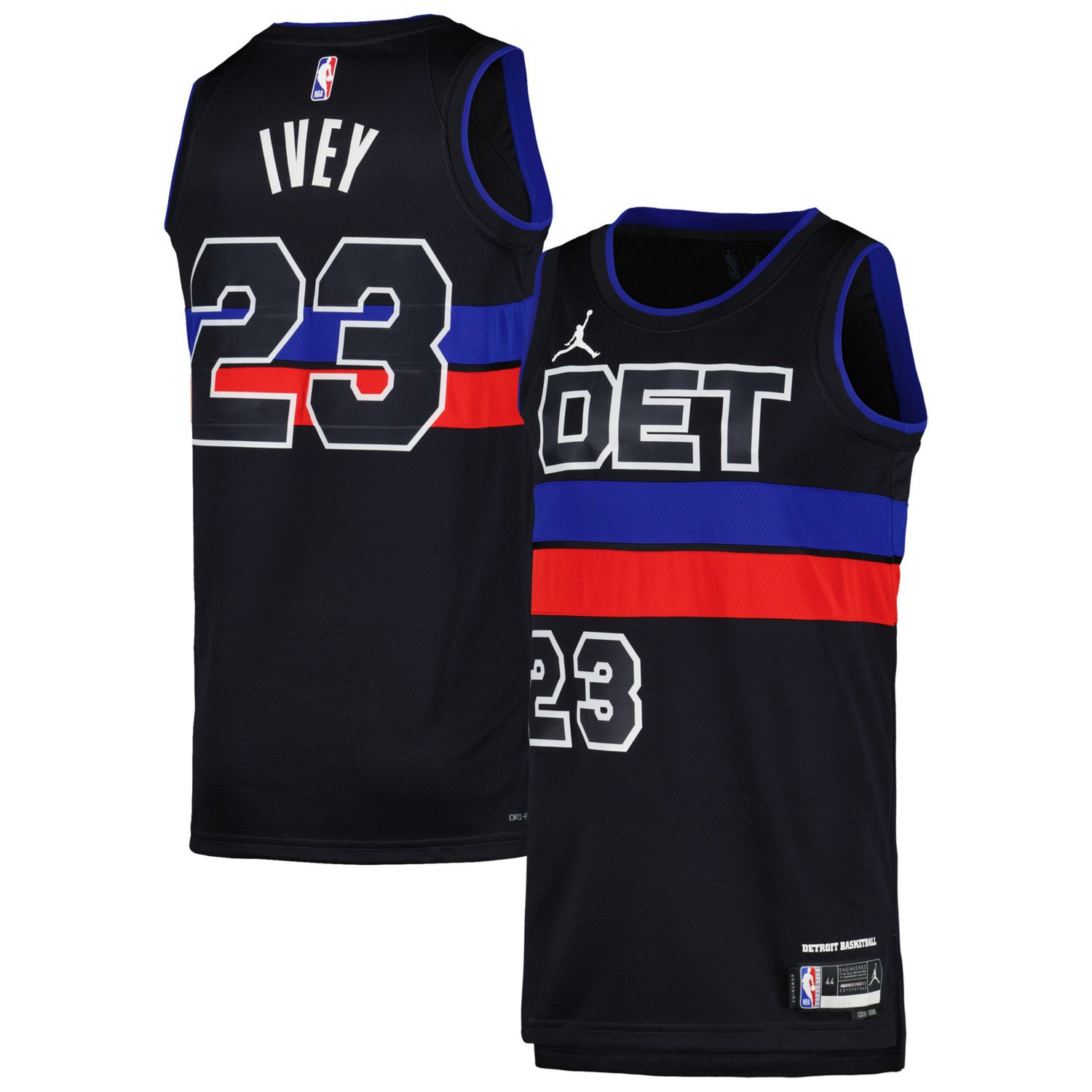 Unisex Jordan Brand Jaden Ivey Detroit Pistons Swingman Jersey Statement Edition Academy