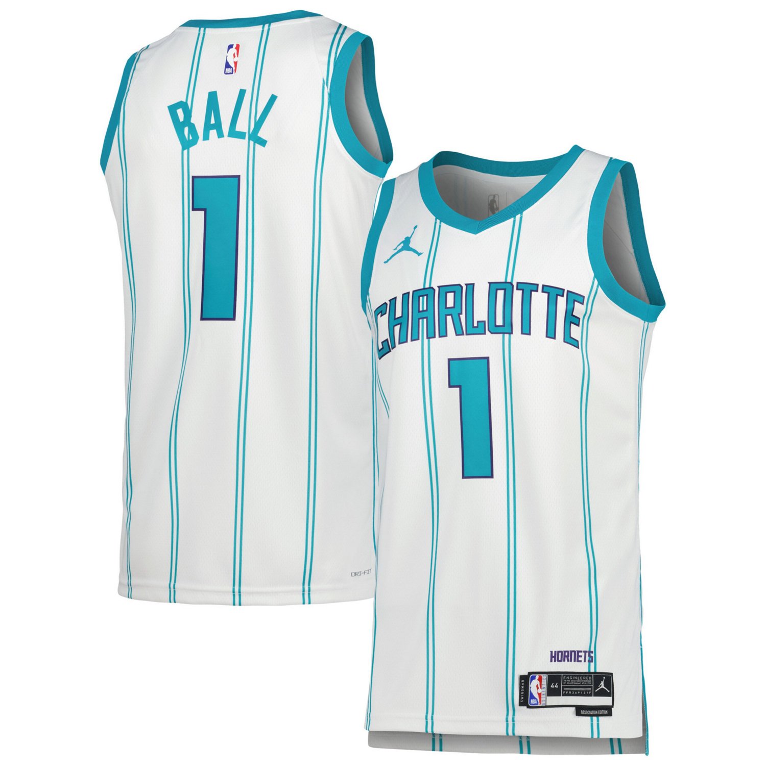 Unisex Jordan Brand LaMelo Ball Charlotte Hornets Swingman Jersey ...