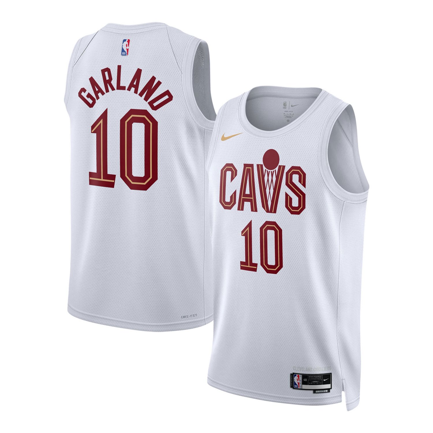 Unisex Nike Darius Garland Cleveland Cavaliers Swingman Jersey ...