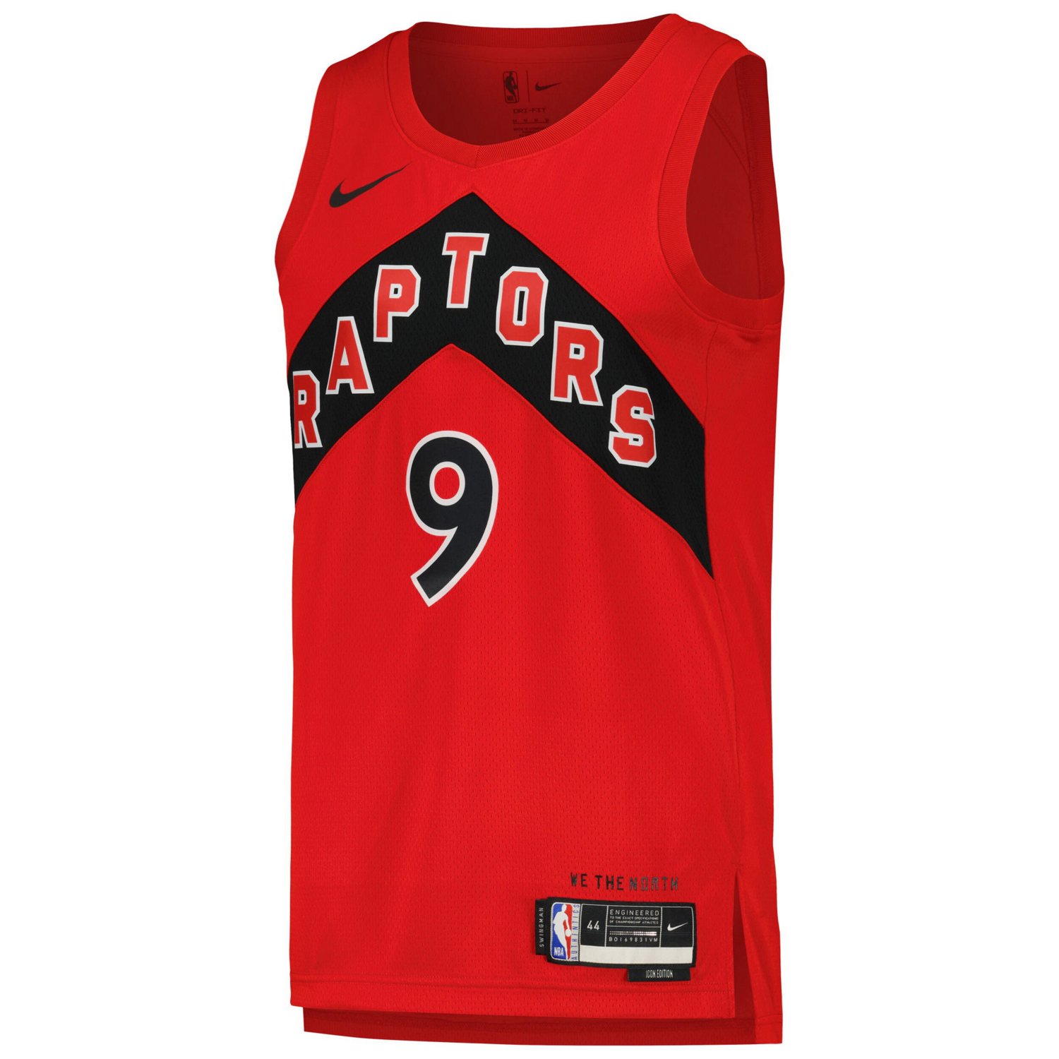 Unisex Nike RJ Barrett Toronto Raptors Swingman Jersey - Icon Edition ...