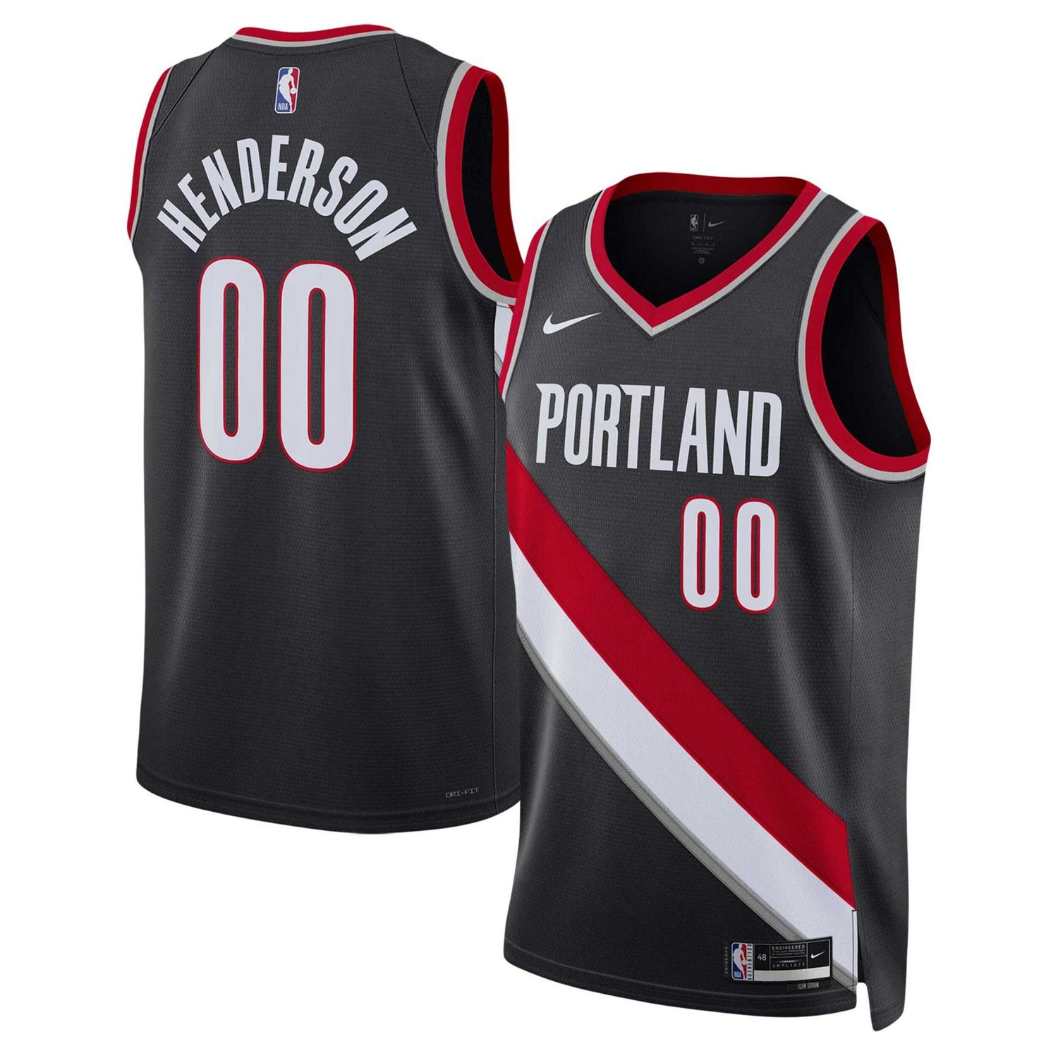 Unisex Nike Scoot Henderson Portland Trail Blazers 2023 NBA Draft ...