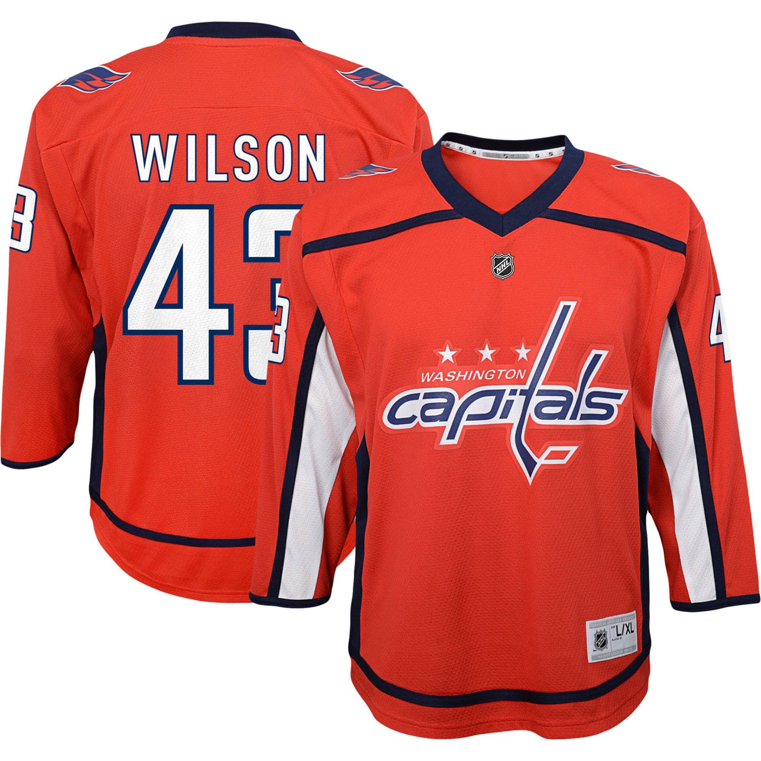 Youth Tom Wilson Washington Capitals Home Replica Player Jersey | Academy