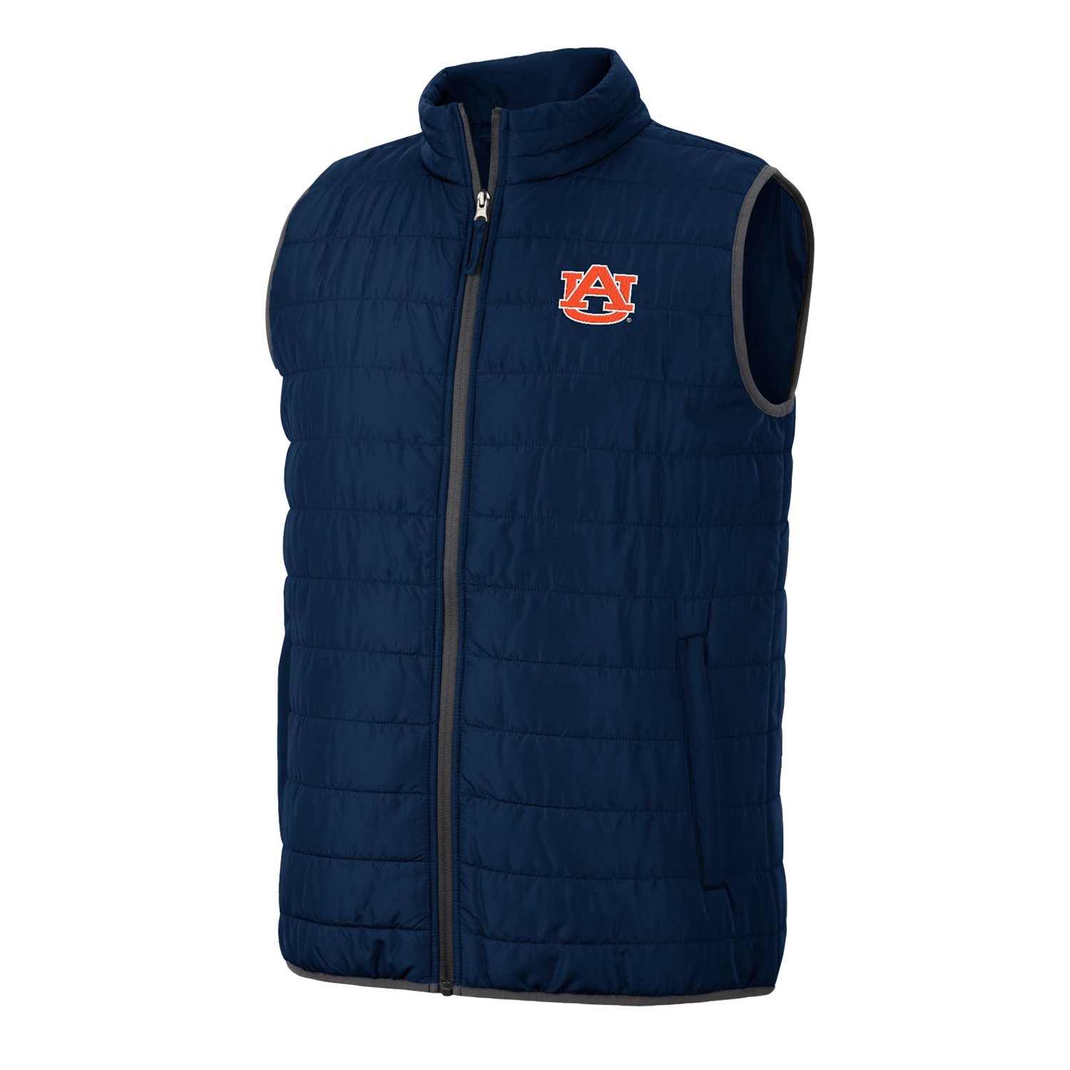 Colosseum Athletics Men’s Auburn University Membership Puffer Vest Academy