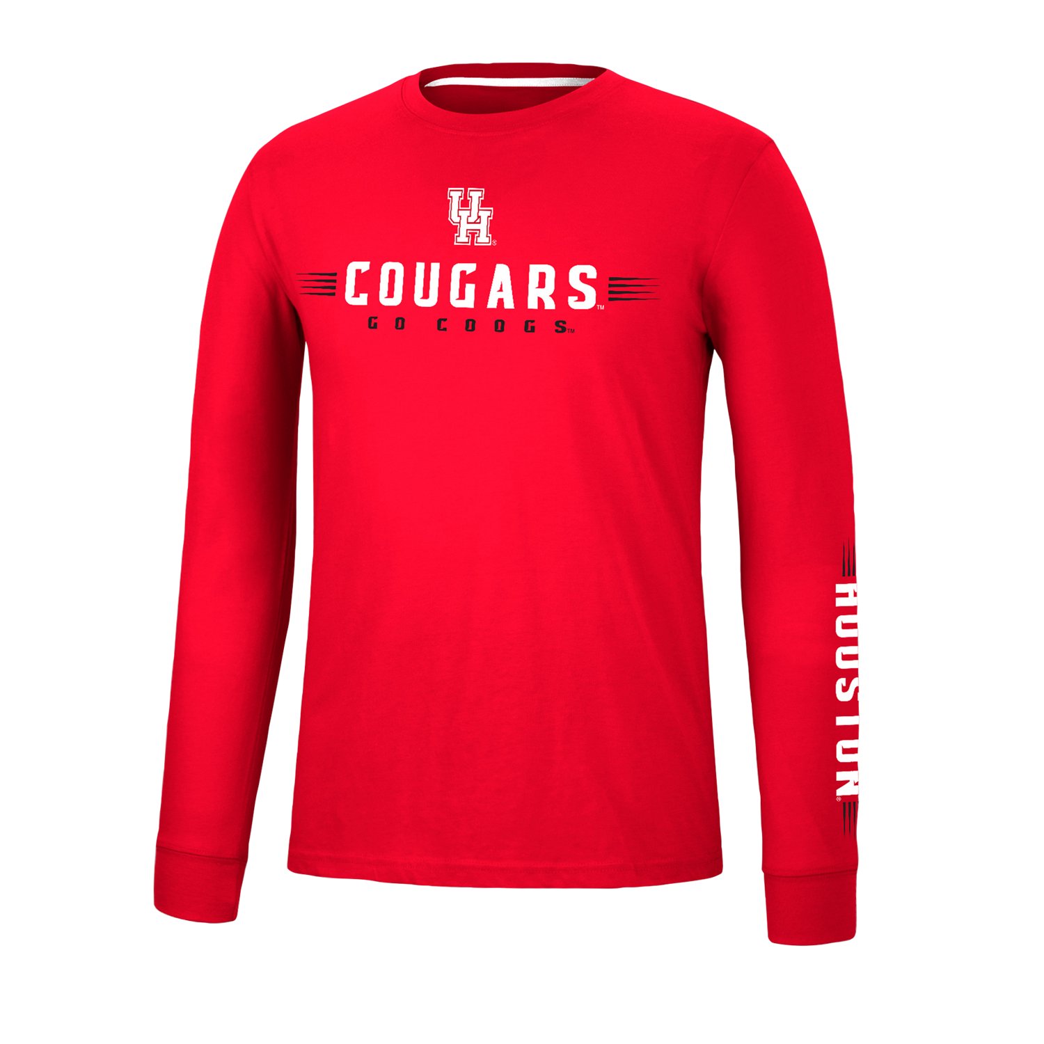 Colosseum Athletics Men’s University of Houston Spackler Long Sleeve T ...