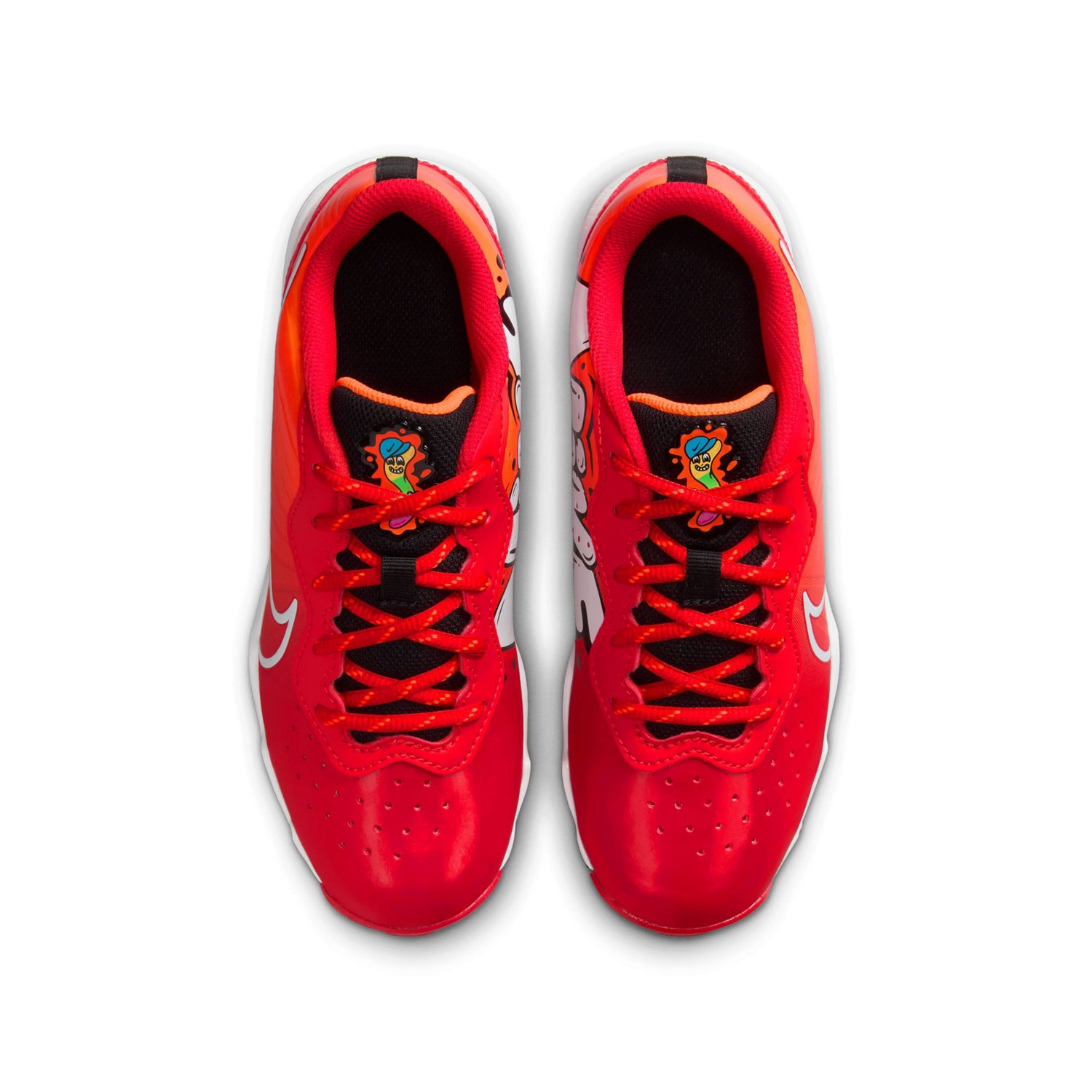 red nike huarache baseball cleats