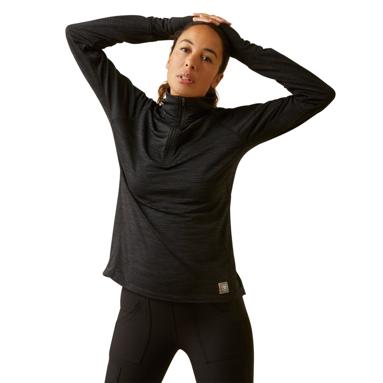 Rebar Gridwork Baselayer 1/4 Zip T-Shirt main image 1