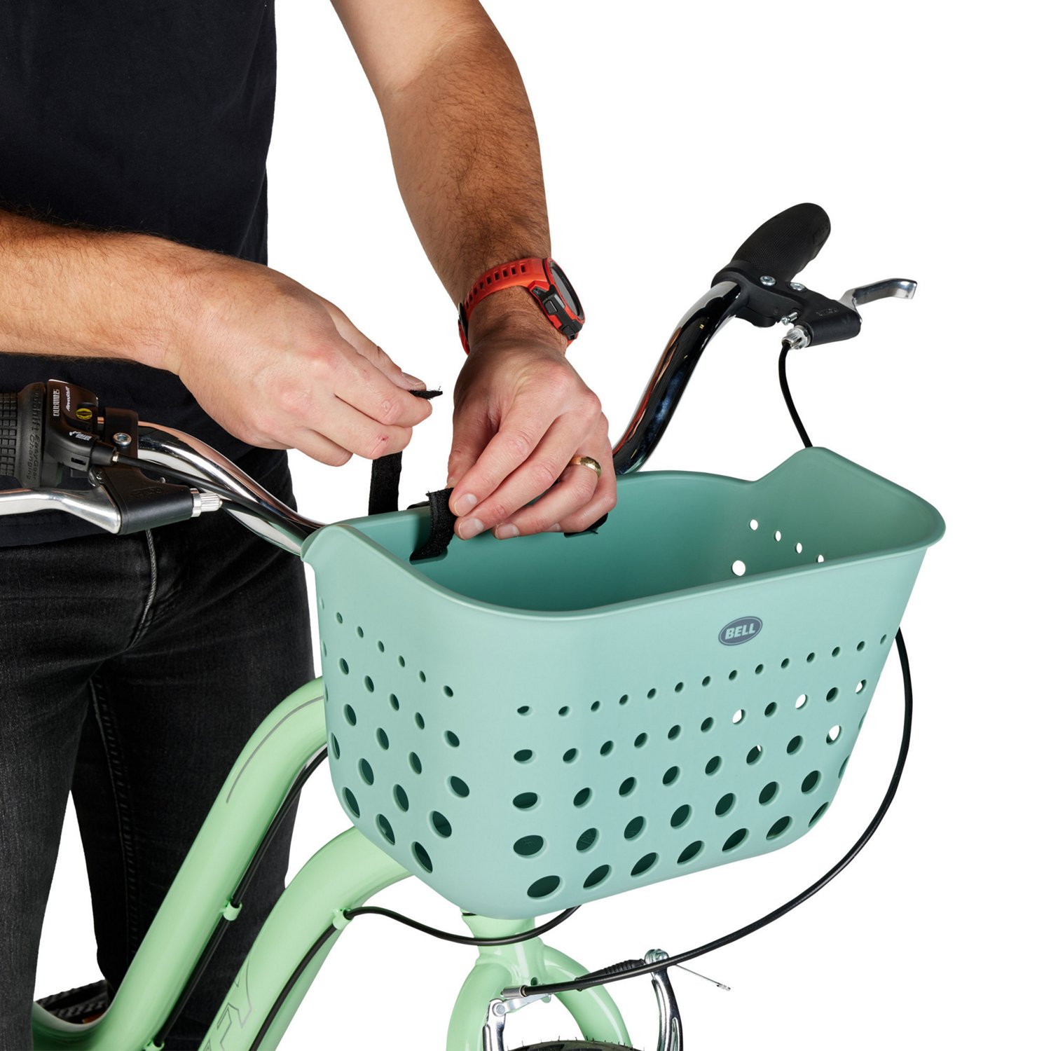 Bell Tote 410 Recycled Plastic Handlebar Bike Basket Academy